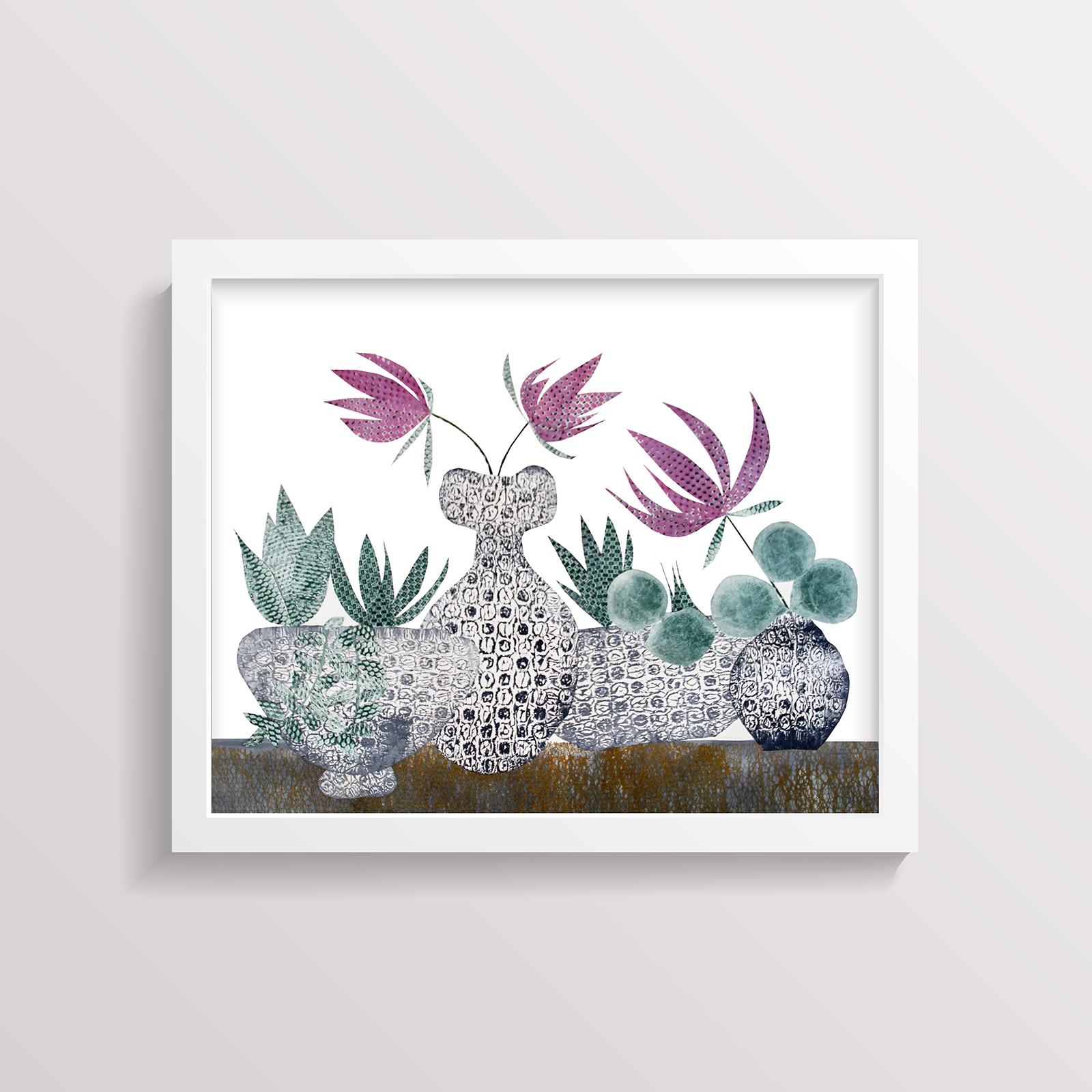 Winter Flower Frame