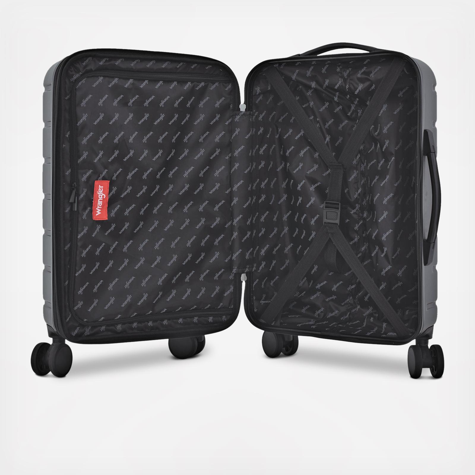 Wrangler Road Warrior 4-Piece Hardside Trunk Luggage Set 6 Wrangler Road Warrior 4-Piece Hardside Trunk Luggage Set