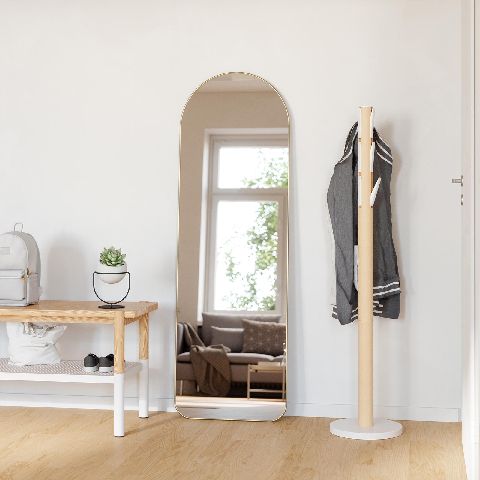 Hubba Arched Leaning Mirror 3 Hubba Arched Leaning Mirror