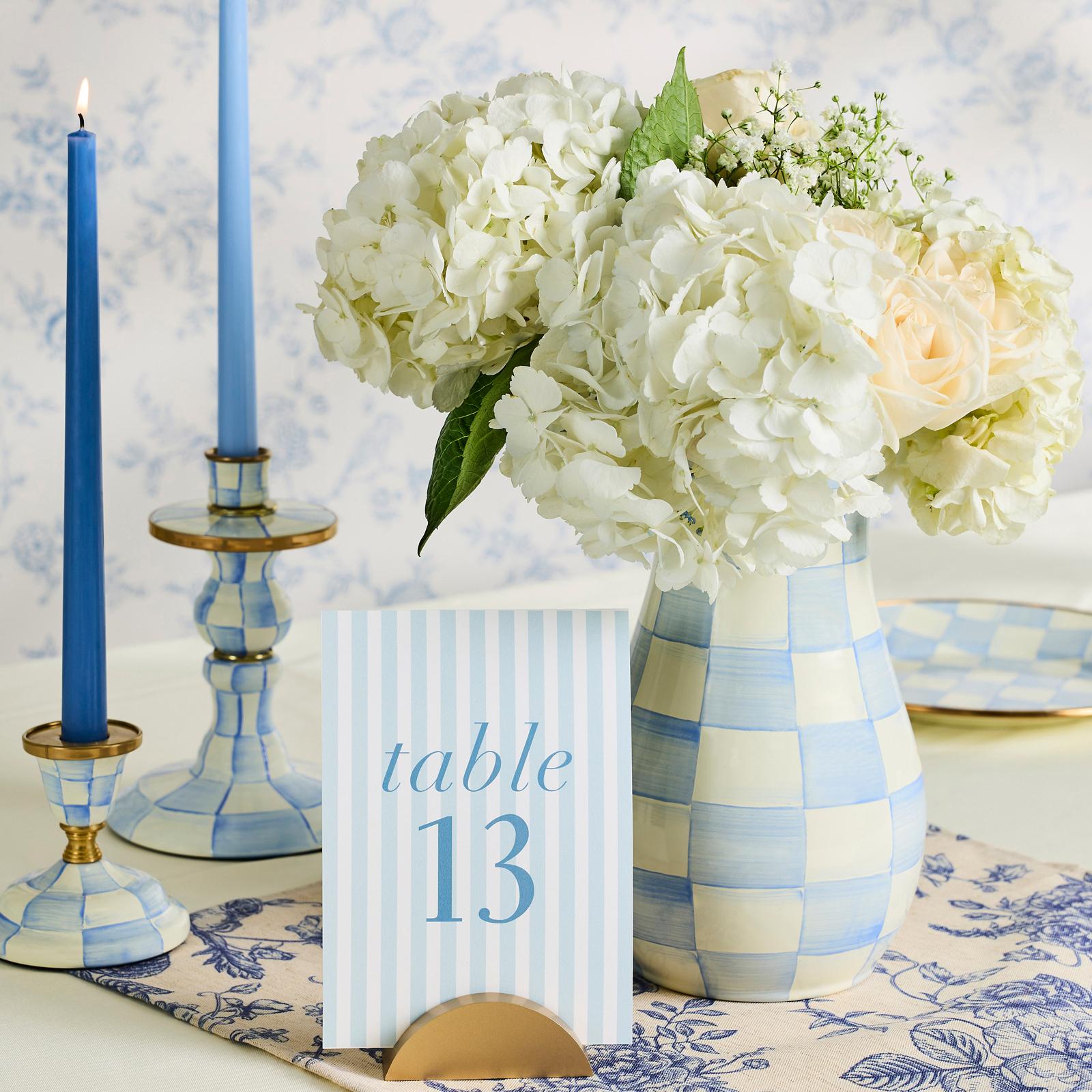 Sky Check Tall Vase 4 Sky Check Tall Vase