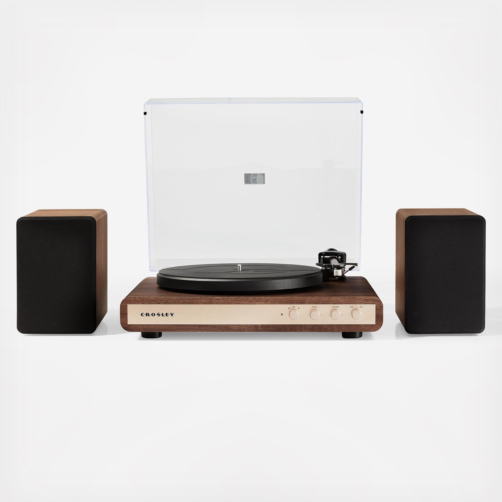 C65 Record Player With Speakers