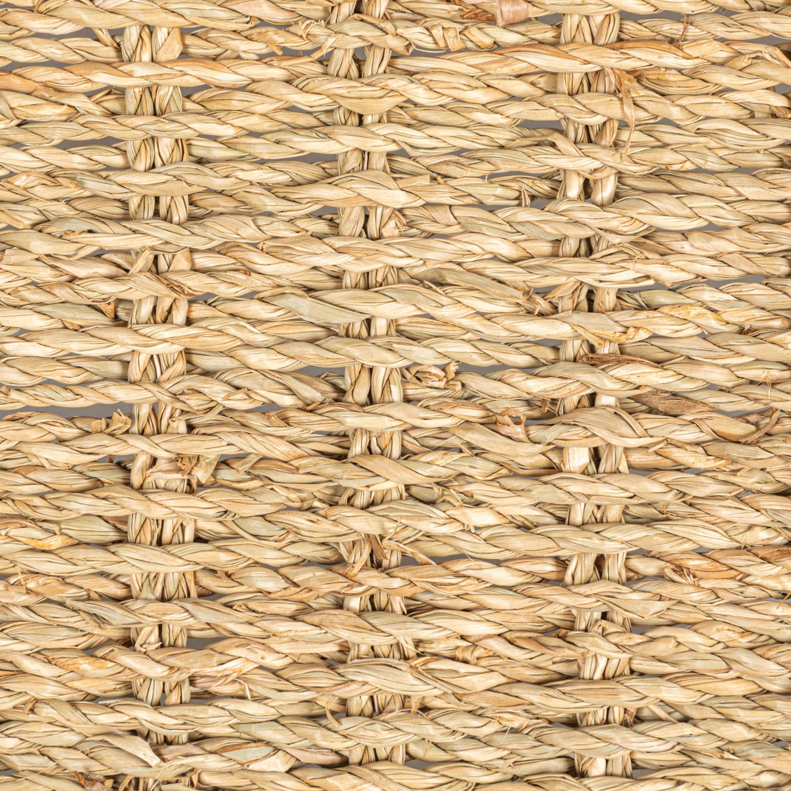 Woven Seagrass Scalloped 2-Piece Rectangular Tray 7 Woven Seagrass Scalloped 2-Piece Rectangular Tray