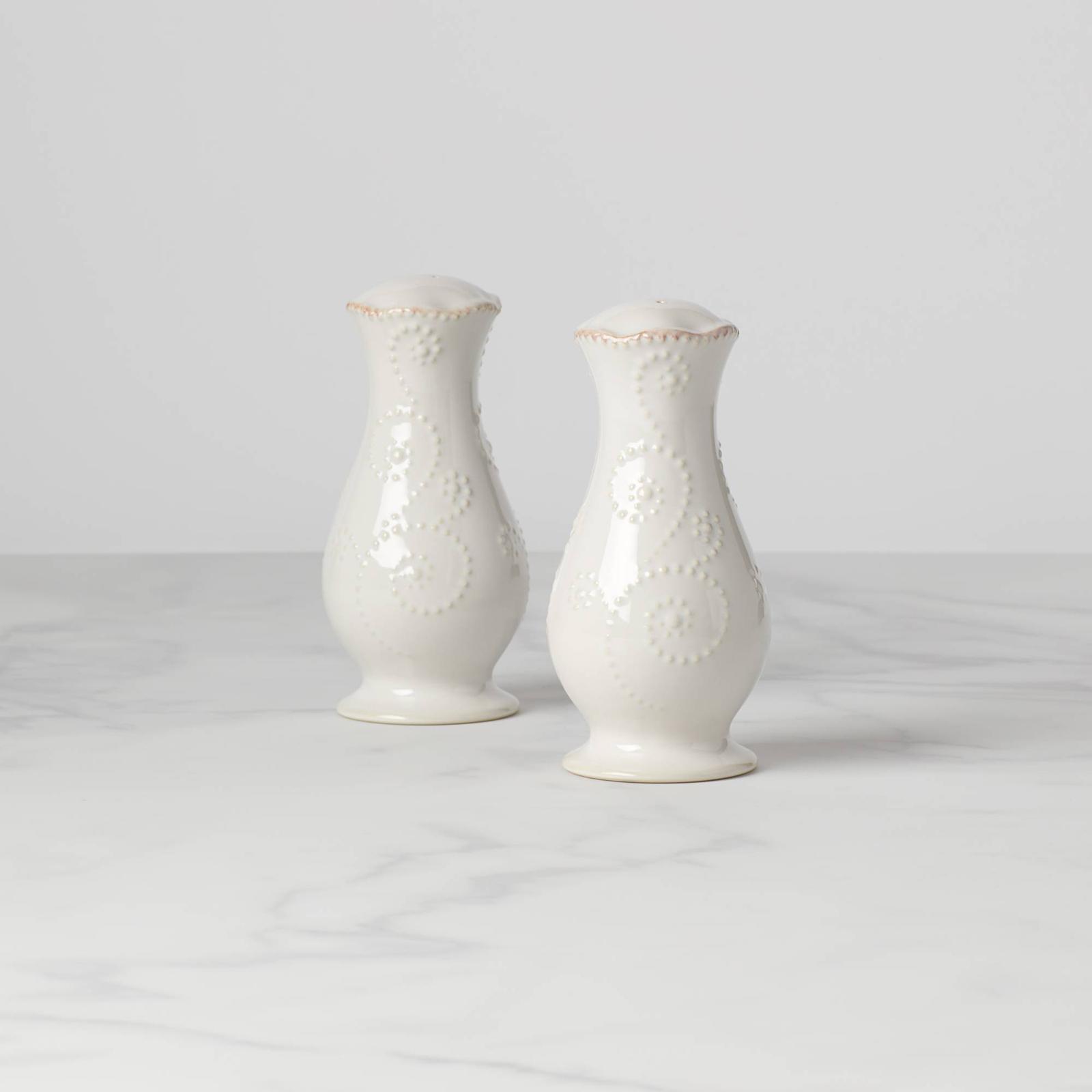 French Perle Tall Salt & Pepper Shakers 15 French Perle Tall Salt & Pepper Shakers