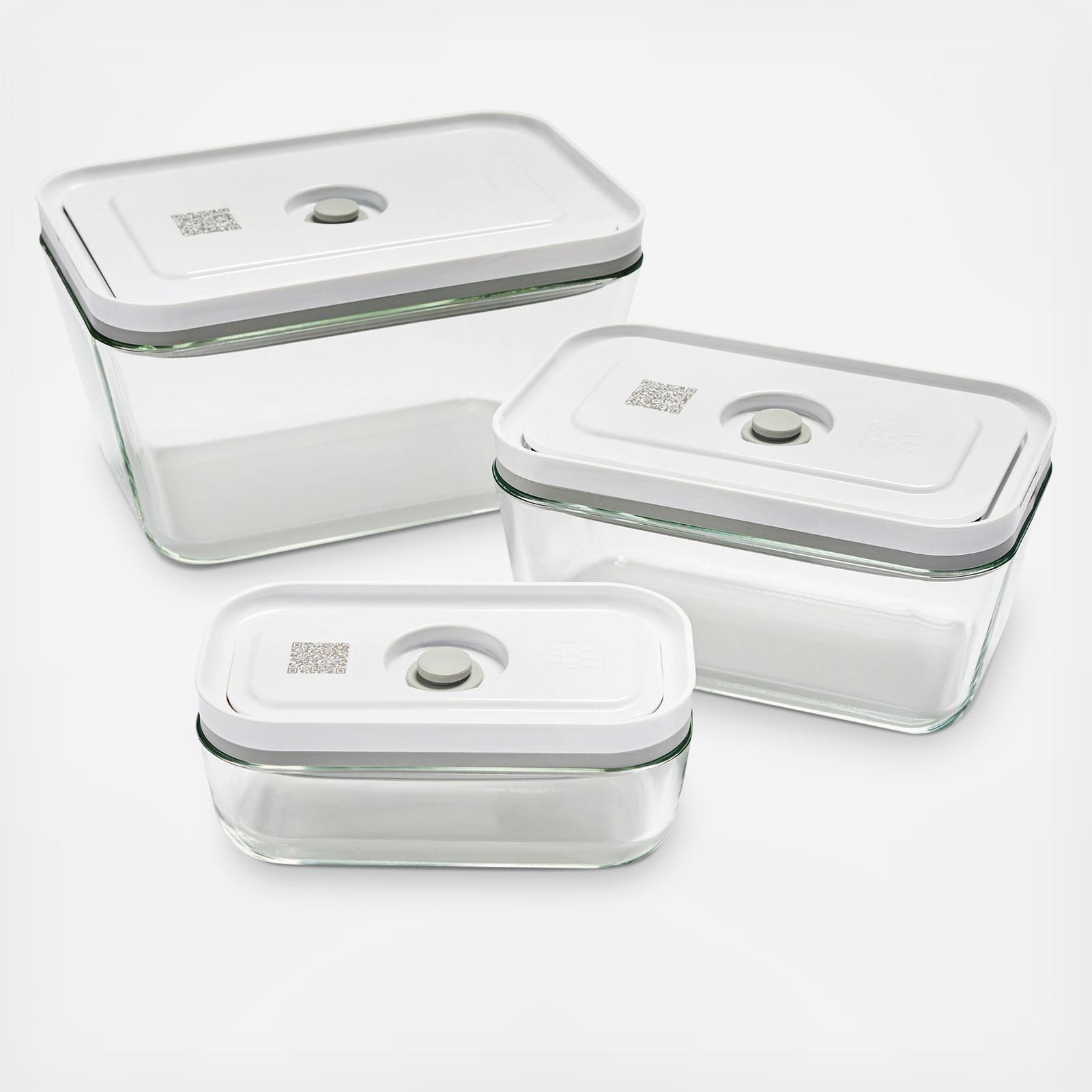 Fresh & Save Glass Vacuum Box, Set of 3 2 Fresh & Save Glass Vacuum Box, Set of 3