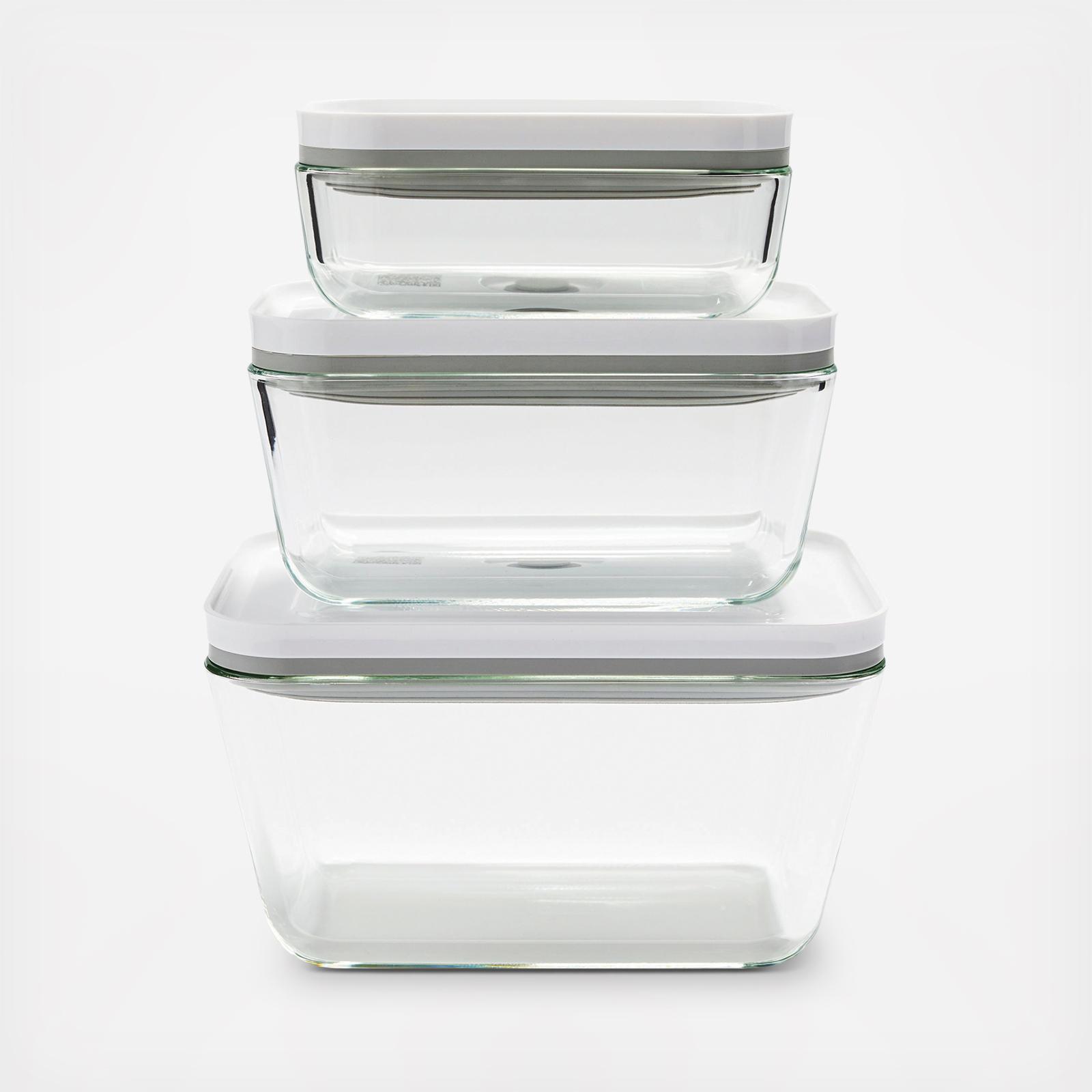 Fresh & Save Glass Vacuum Box, Set of 3 3 Fresh & Save Glass Vacuum Box, Set of 3