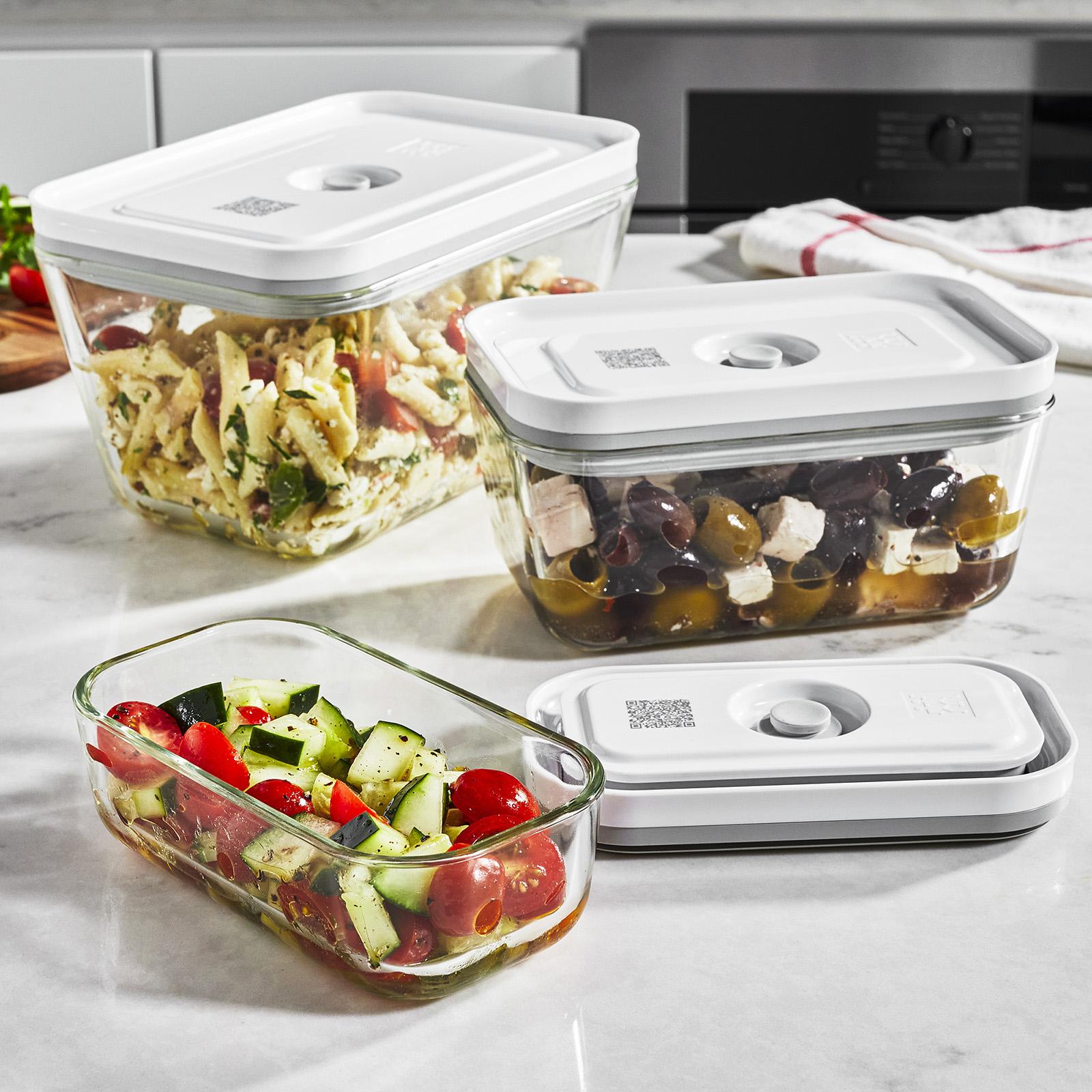 Fresh & Save Glass Vacuum Box, Set of 3 4 Fresh & Save Glass Vacuum Box, Set of 3