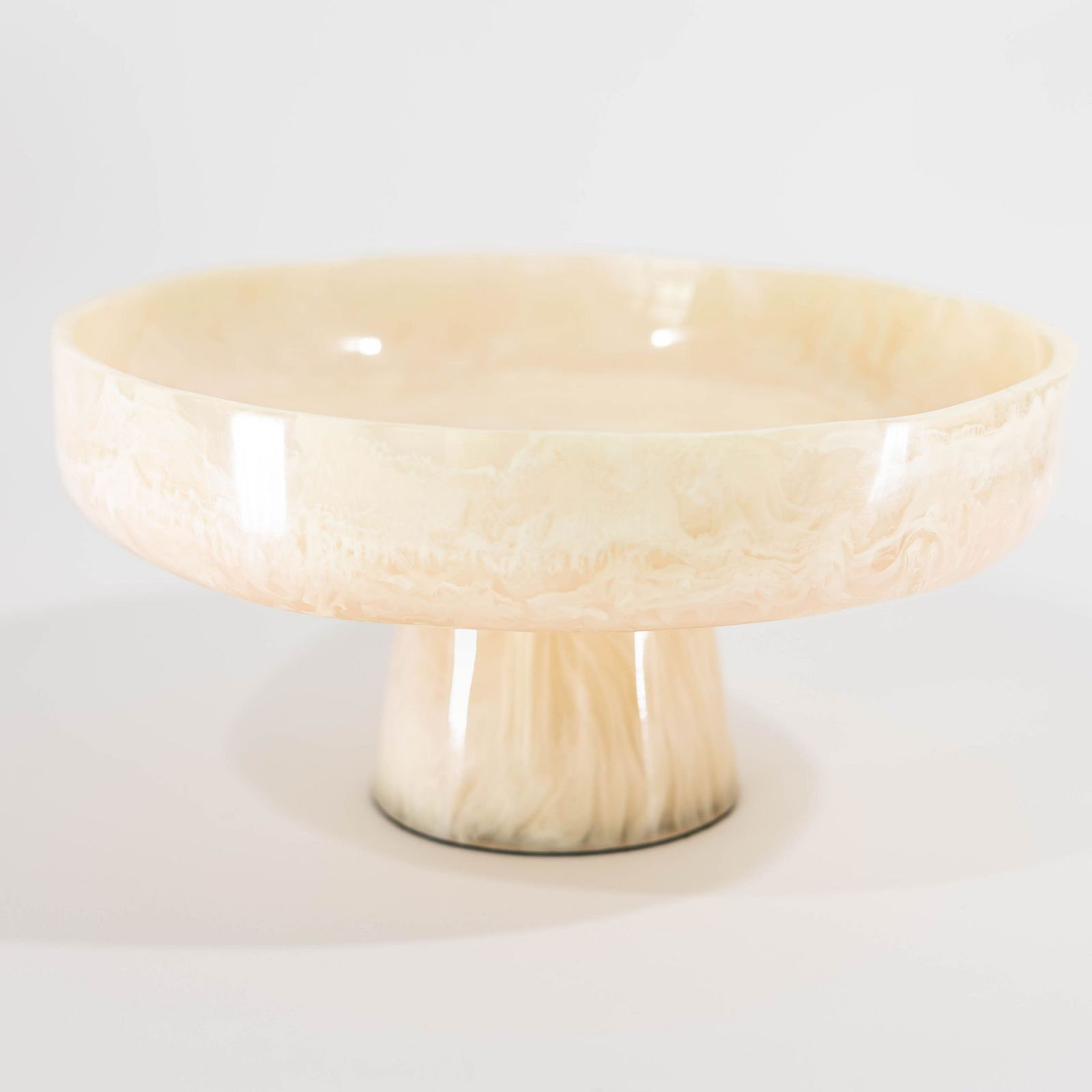 Resin Pedestal Bowl