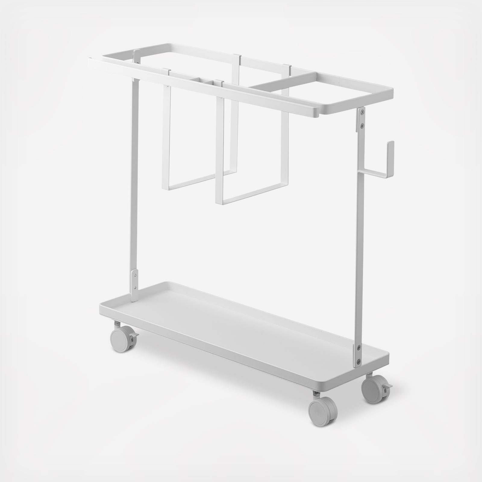Tower Fitness Equipment Storage Cart 2 Tower Fitness Equipment Storage Cart