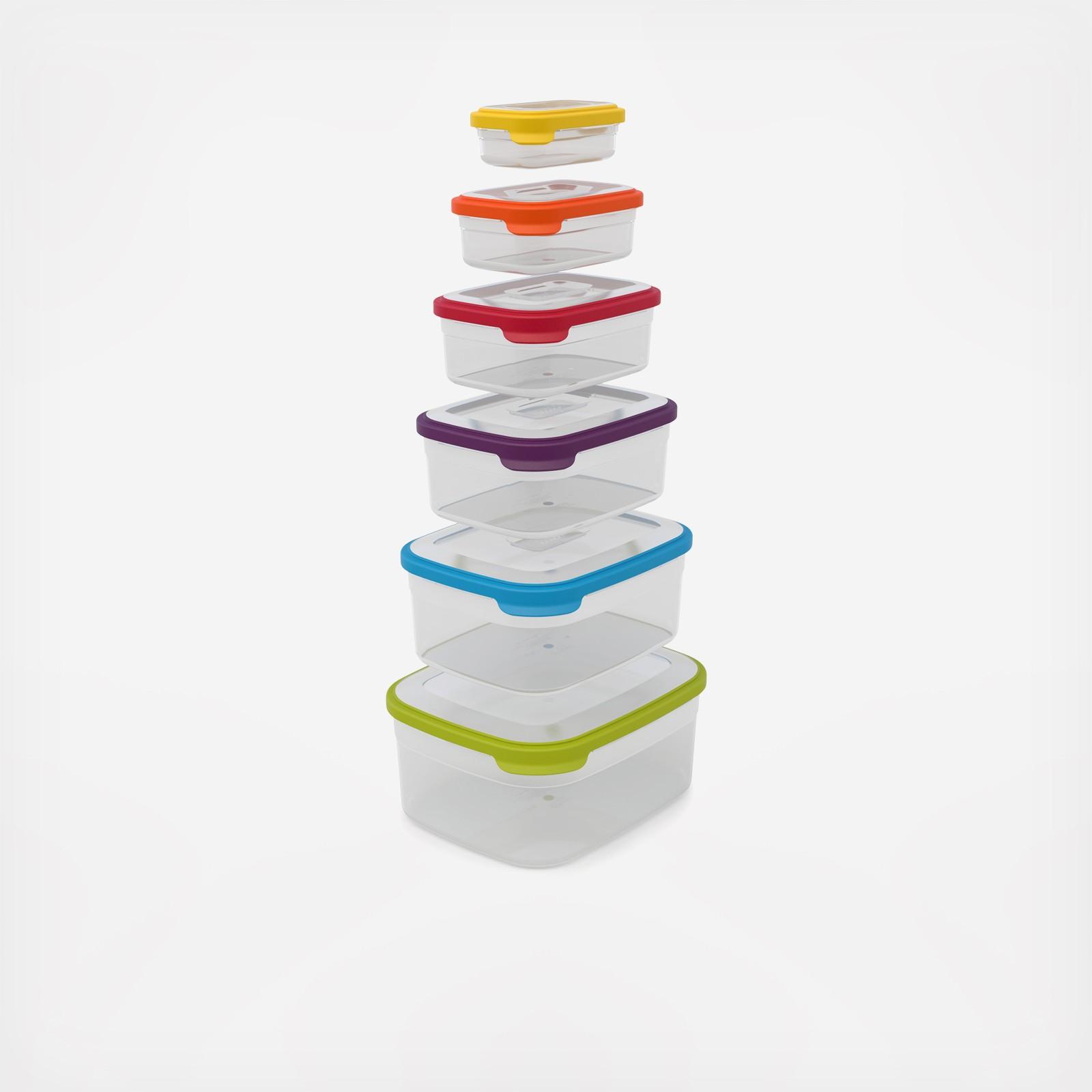 Nest 12-Piece Food Storage Container Set 2 Nest 12-Piece Food Storage Container Set