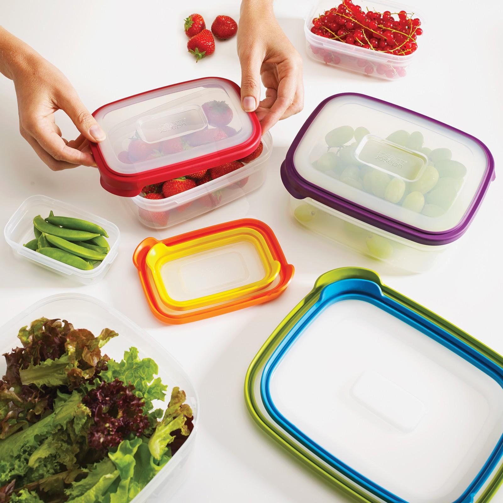 Nest 12-Piece Food Storage Container Set 3 Nest 12-Piece Food Storage Container Set