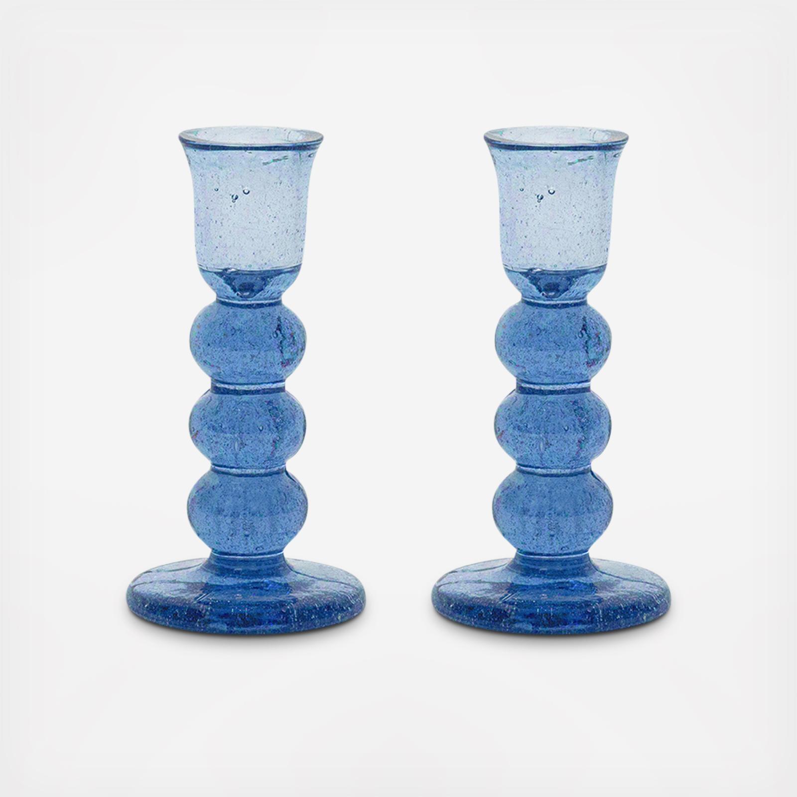 Provence Small Candlestick Holder, Set of 2