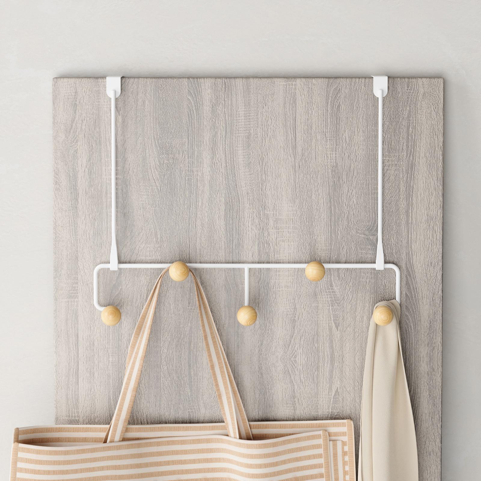 Estique Over the Door 5-Hook Organizer 13 Estique Over the Door 5-Hook Organizer