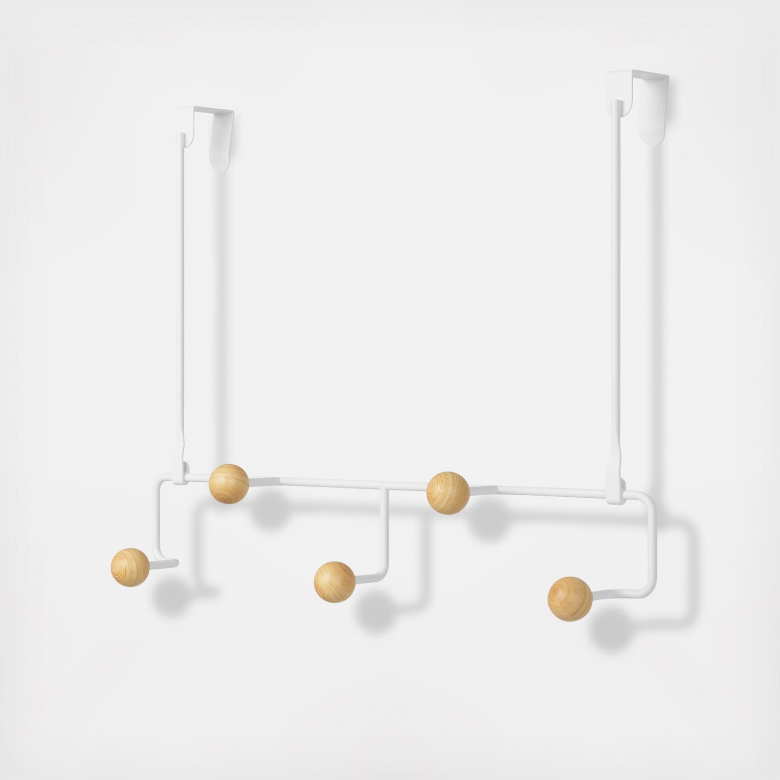 Estique Over the Door 5-Hook Organizer 5 Estique Over the Door 5-Hook Organizer