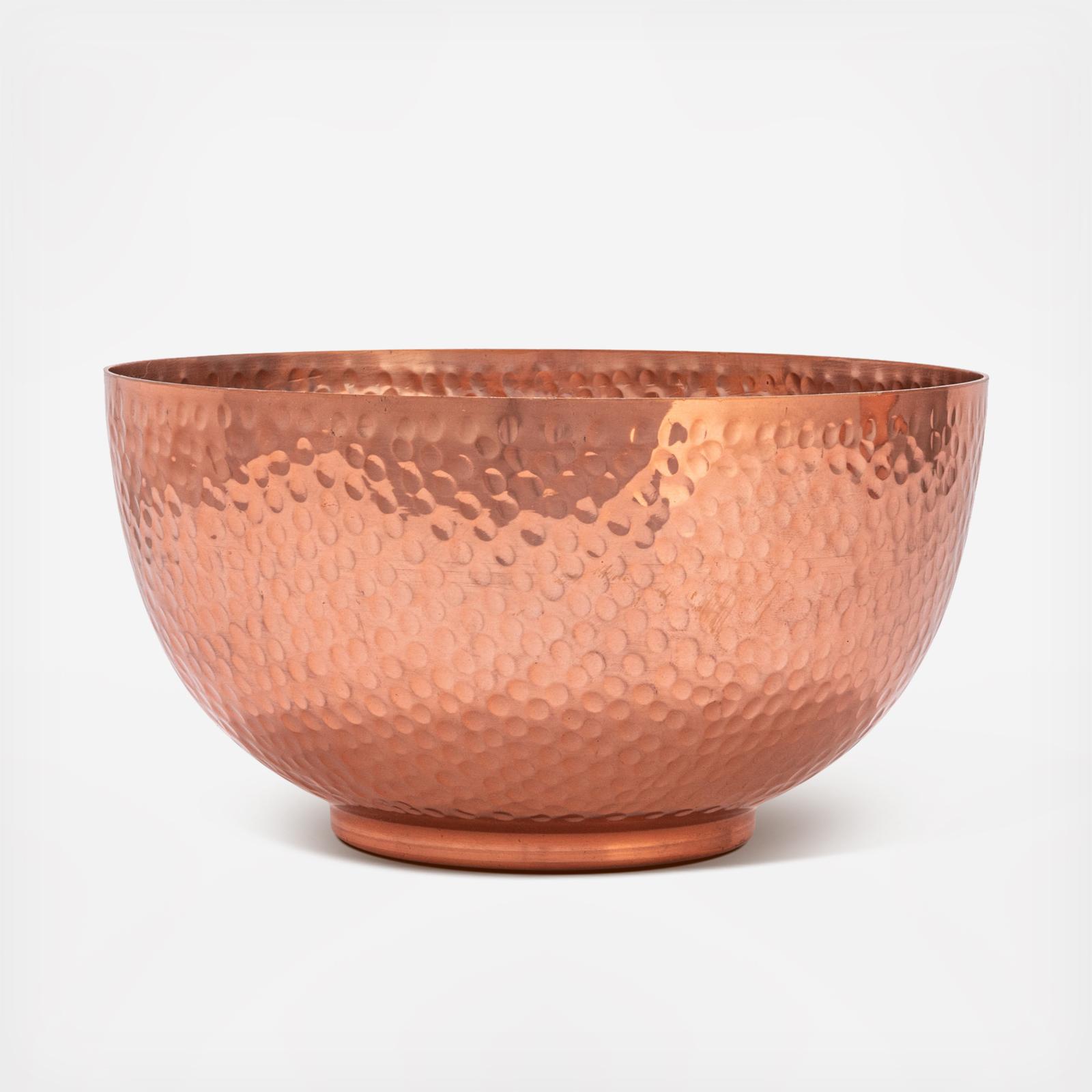 2-Piece Hammered Metal Bowl Set 3 2-Piece Hammered Metal Bowl Set