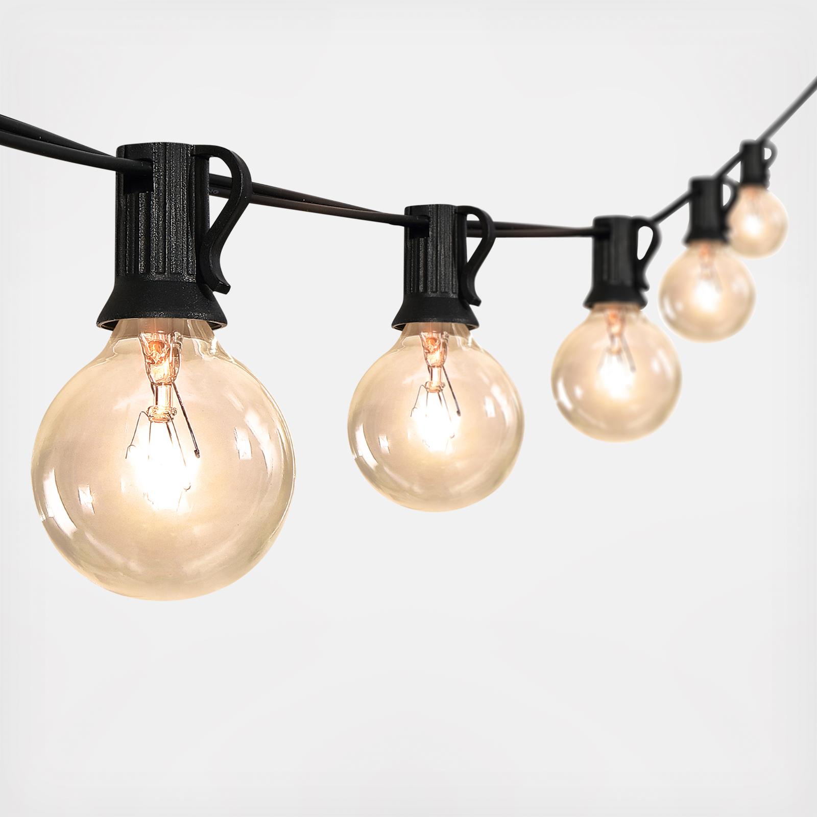 25' Incandescent Globe Bulb String Lights 2 25' Incandescent Globe Bulb String Lights