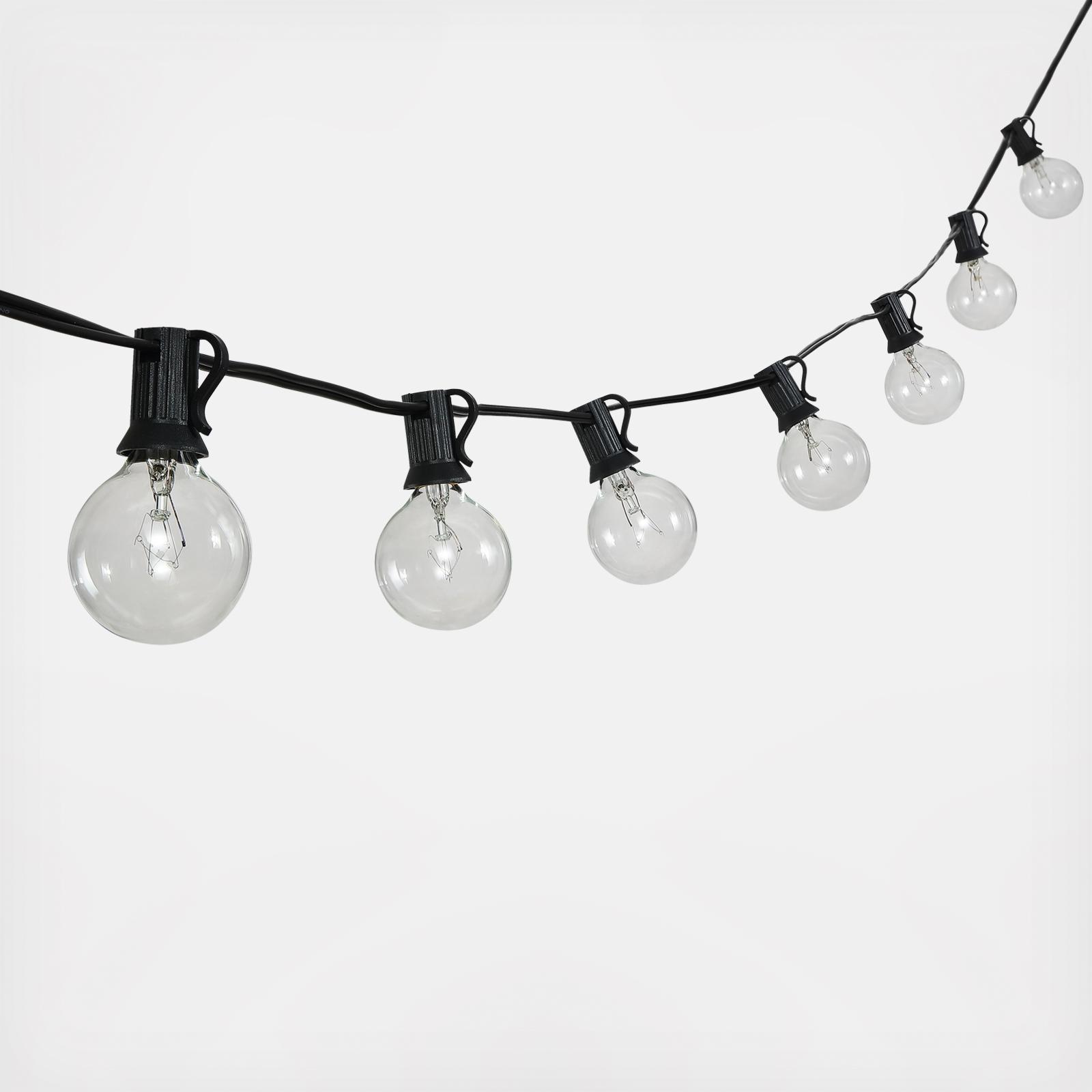 25' Incandescent Globe Bulb String Lights 3 25' Incandescent Globe Bulb String Lights