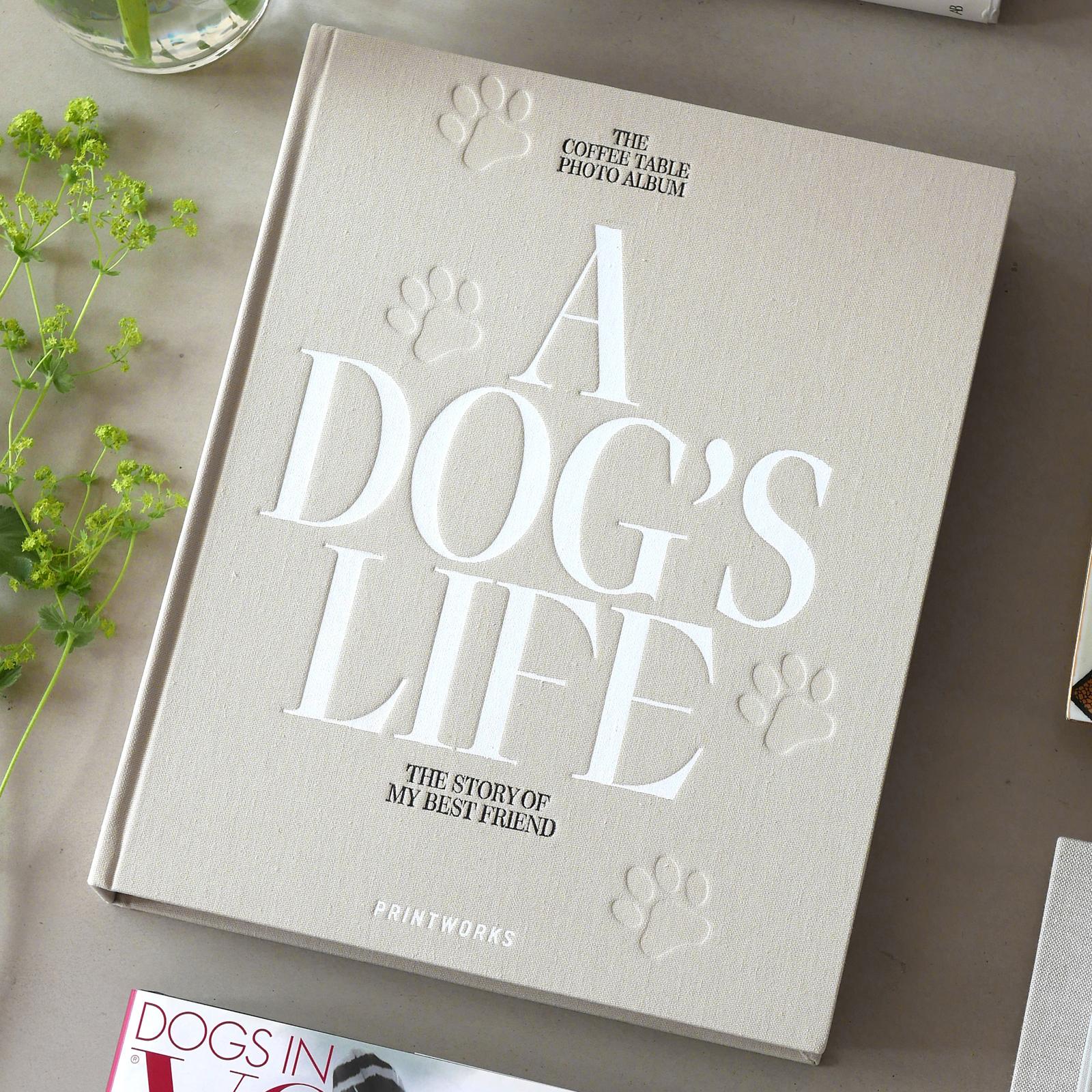 A Dog's Life Coffee Table Photo Album 16 A Dog's Life Coffee Table Photo Album