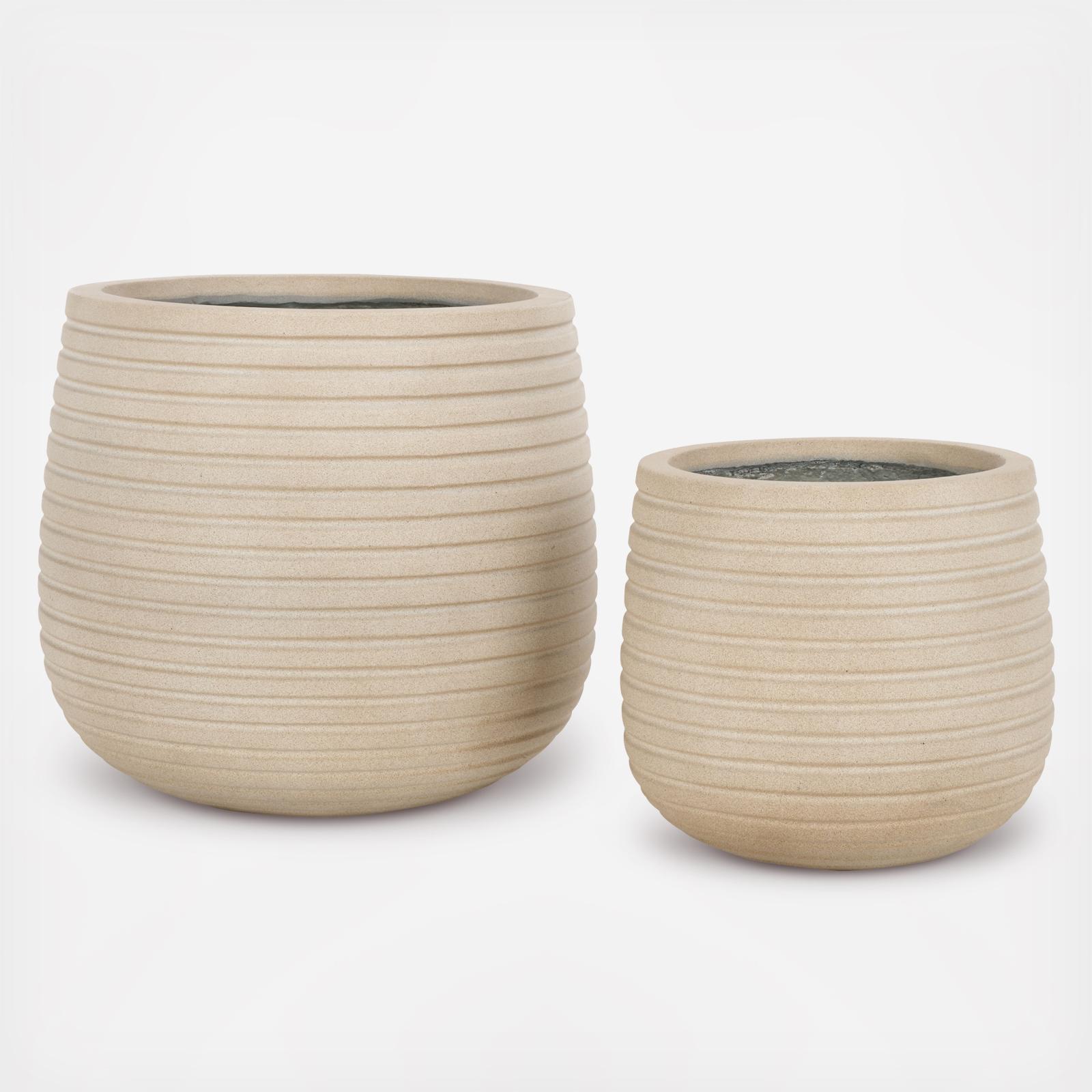 Jasper 2-Piece Planter Set 2 Jasper 2-Piece Planter Set