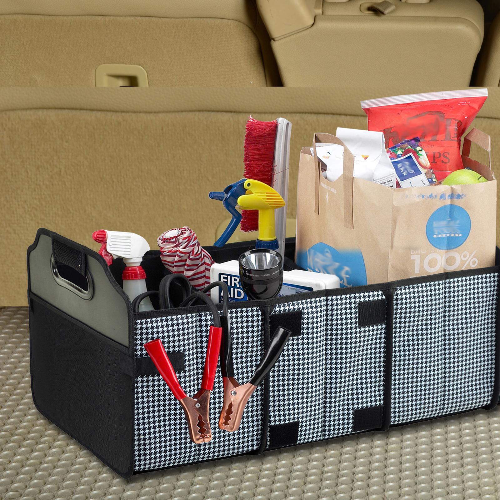 Folding Trunk Organizer with Detachable 20-Can Cooler 1 Folding Trunk Organizer with Detachable 20-Can Cooler
