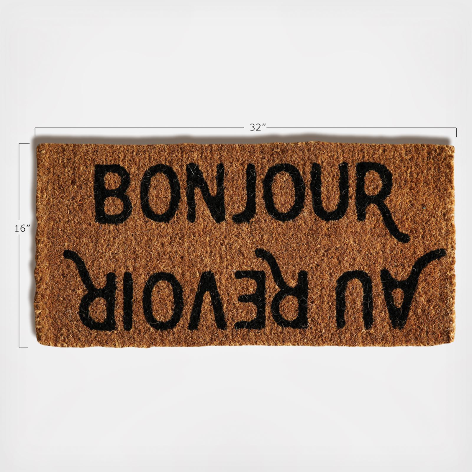 Bonjour Doormat 7 Bonjour Doormat