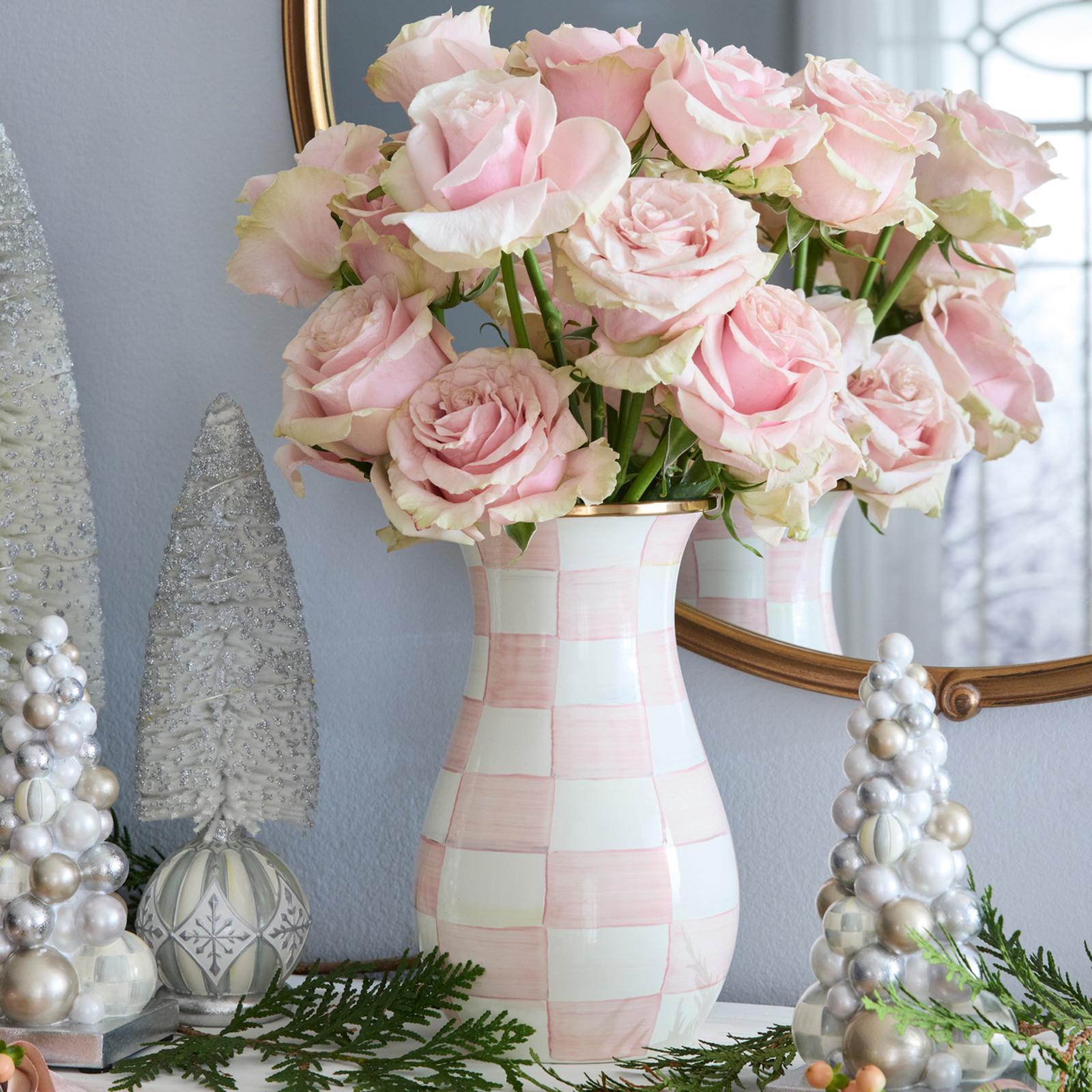 Rosy Check Tall Vase 17 Rosy Check Tall Vase