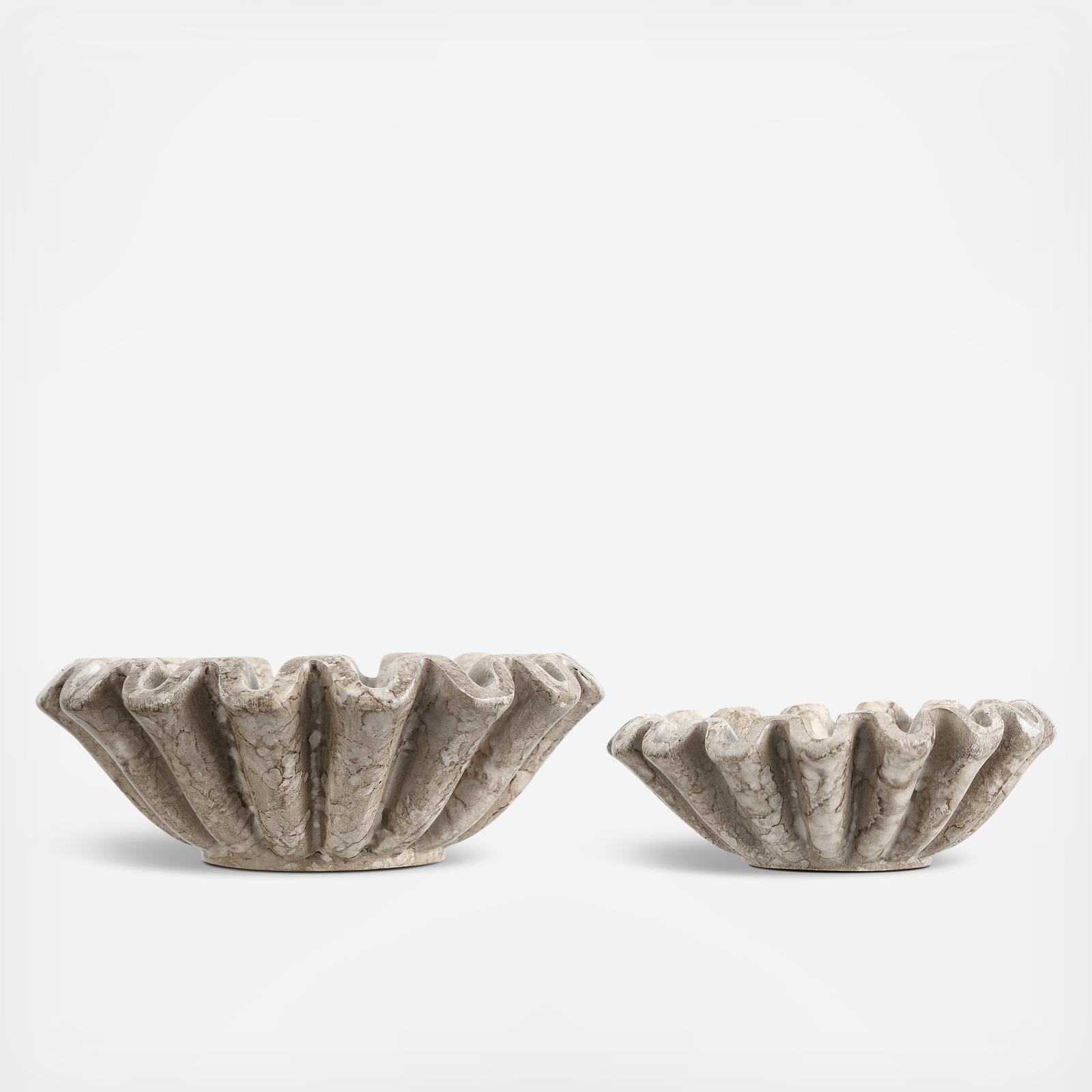 Soho 2-Piece Ruffle Bowl Set