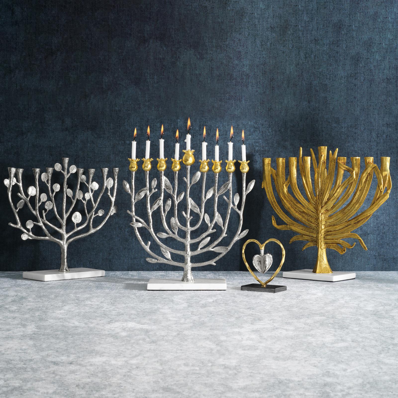 Botanical Leaf Menorah 2 Botanical Leaf Menorah