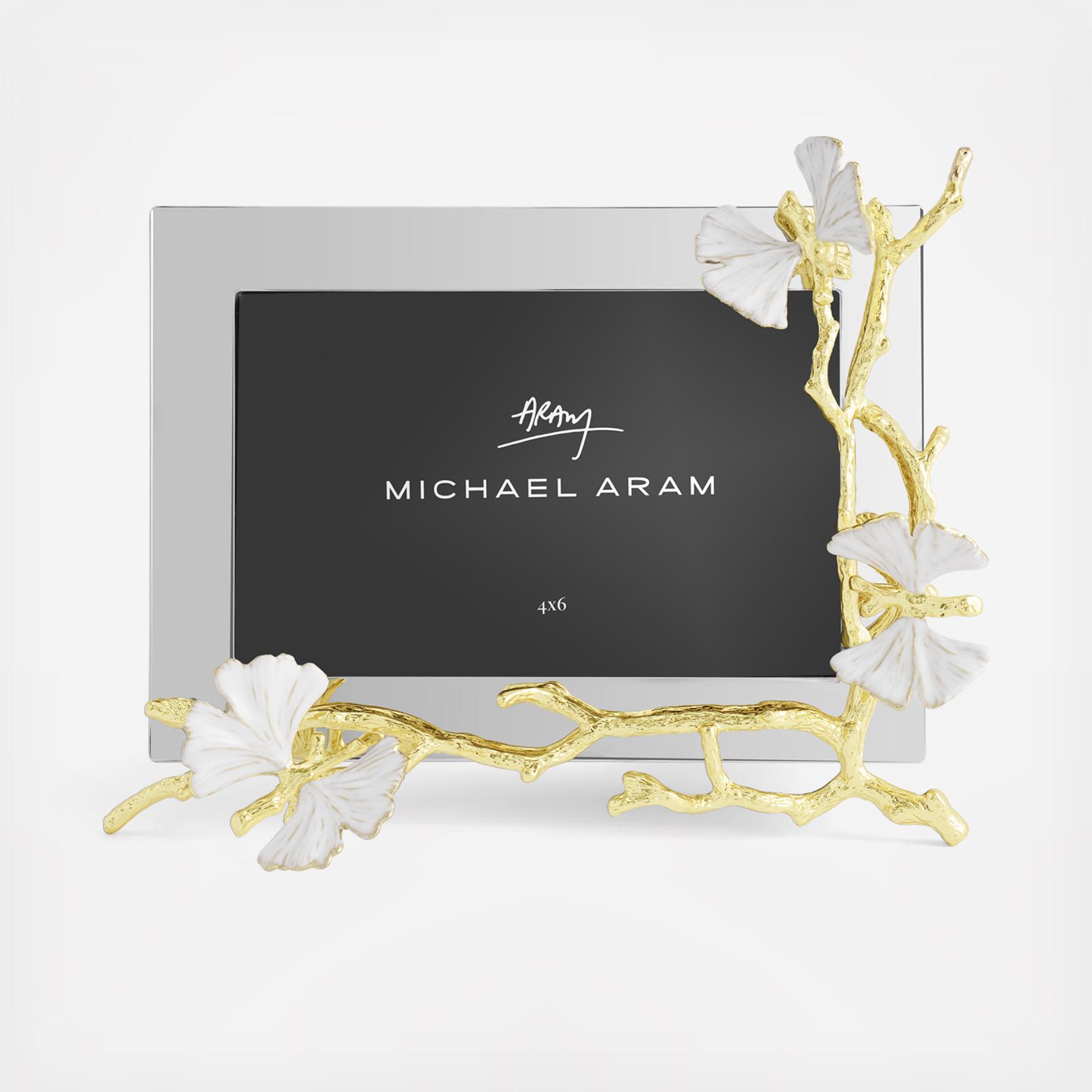 Butterfly Ginkgo Gold Reflective Photo Frame 9 Butterfly Ginkgo Gold Reflective Photo Frame