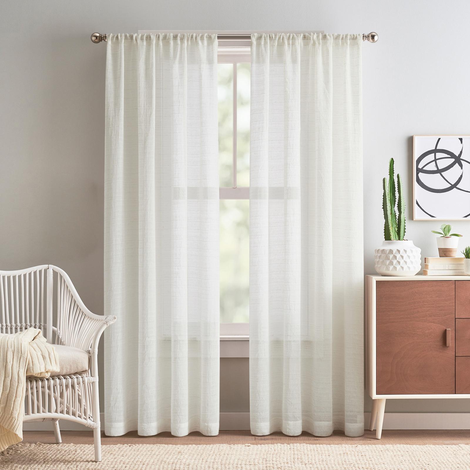 Antigua Window Curtain Panel, Set of 2 3 Antigua Window Curtain Panel, Set of 2