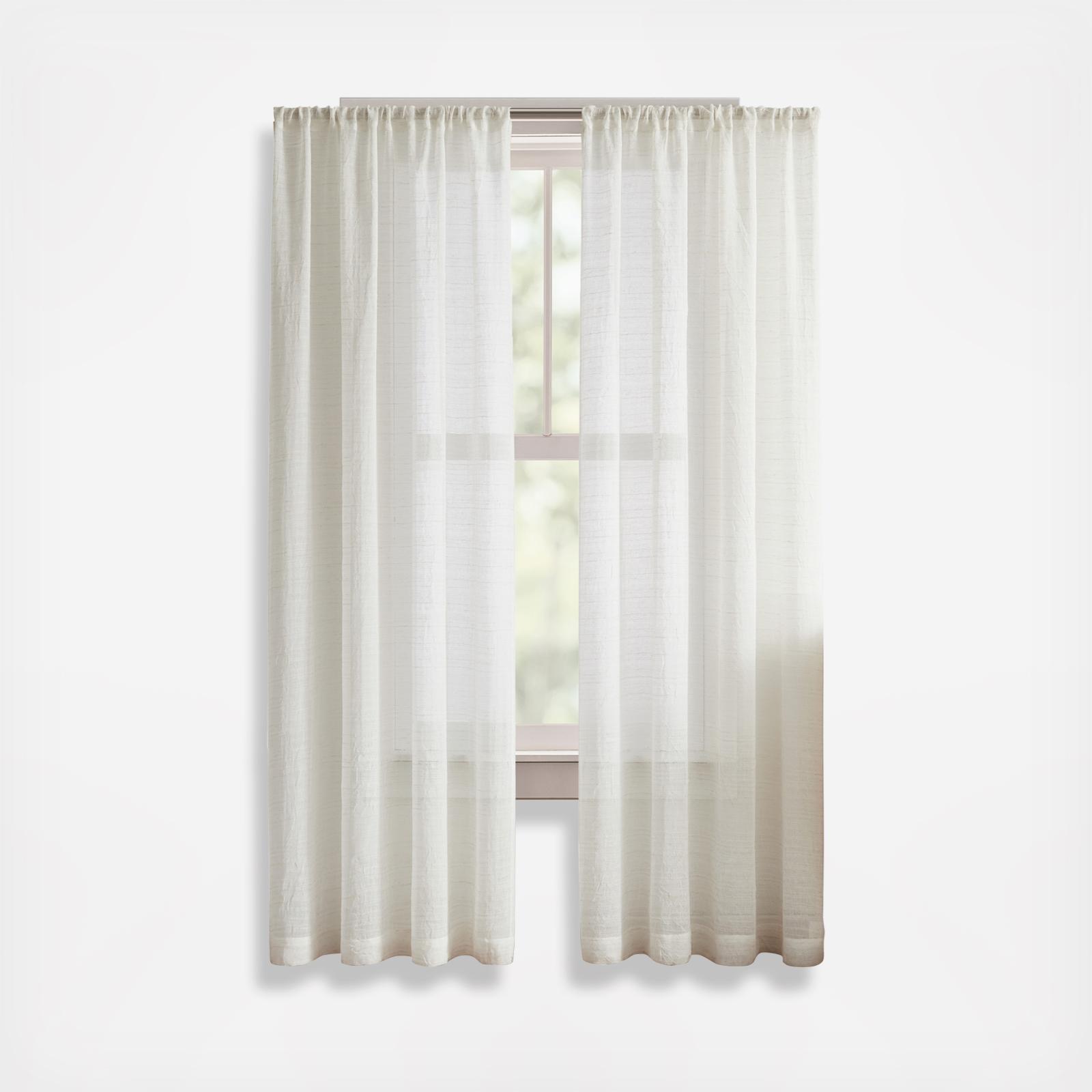 Antigua Window Curtain Panel, Set of 2