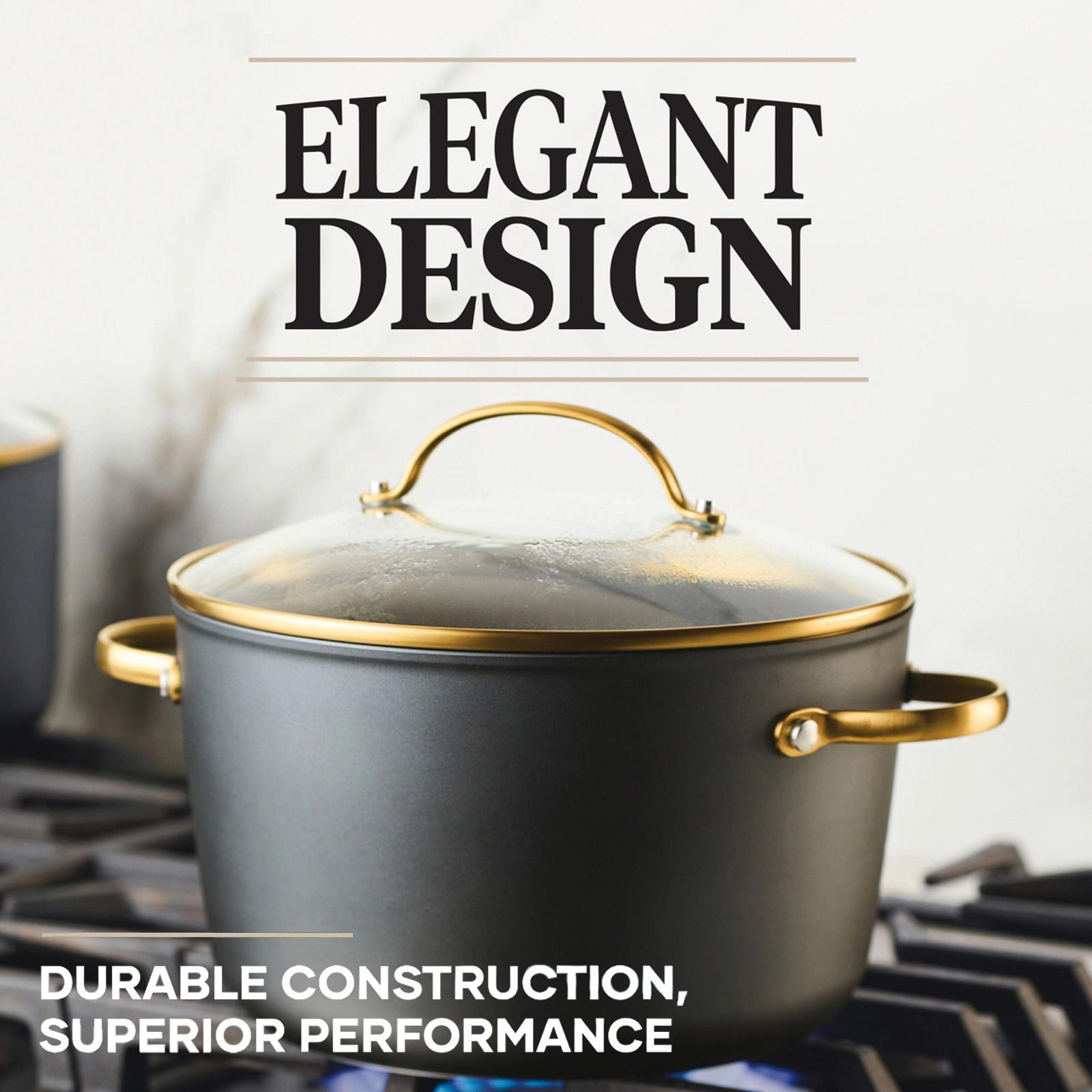 Forged Induction Ceramic Nonstick 12-Piece Cookware Set 5 Forged Induction Ceramic Nonstick 12-Piece Cookware Set