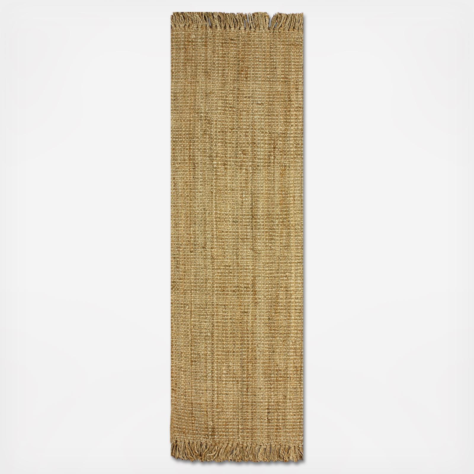 Hand Woven Chunky Loop Jute Runner