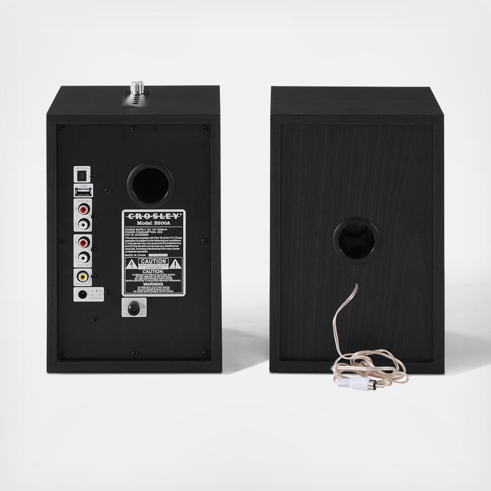 S200 Stereo Powered Speakers, Set of 2 5 S200 Stereo Powered Speakers, Set of 2
