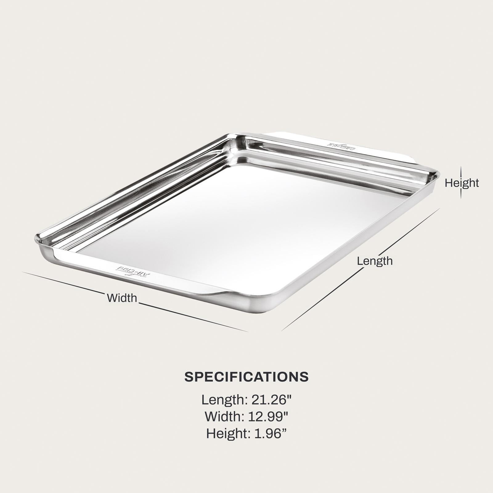 Stainless Steel Half Sheet Pan 7 Stainless Steel Half Sheet Pan