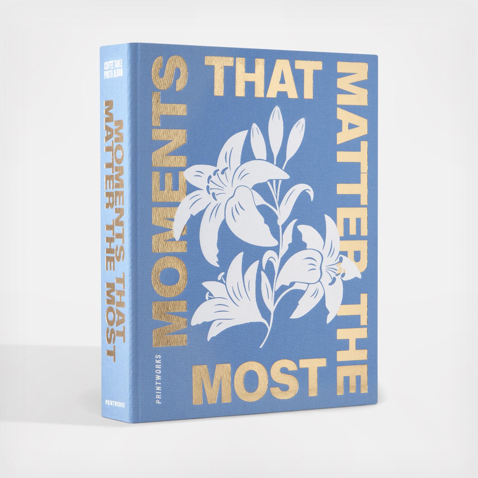 Moments that Matters Coffee Table Photo Album 3 Moments that Matters Coffee Table Photo Album