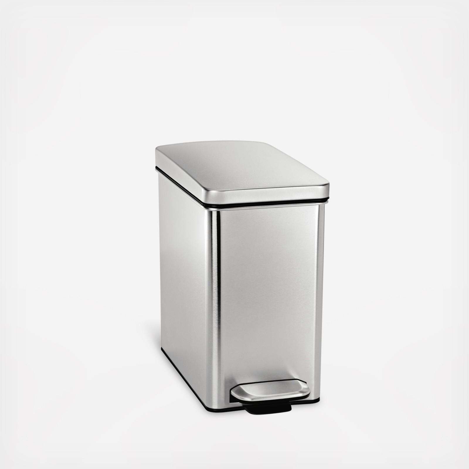 Small Stainless Steel Profile Step Can 7 Small Stainless Steel Profile Step Can