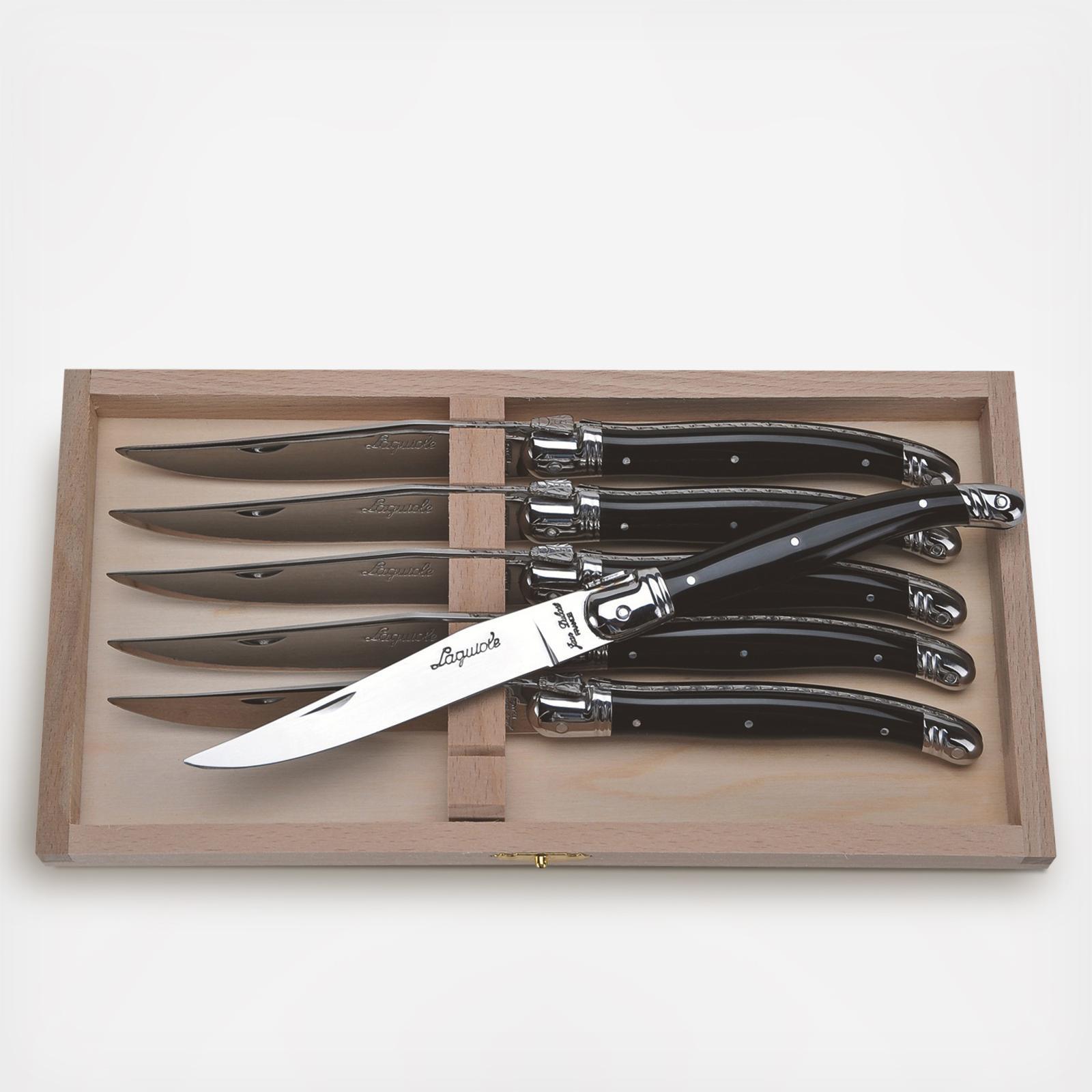 Laguiole Steak Knife with Presentation Box, Set of 6 15 Laguiole Steak Knife with Presentation Box, Set of 6