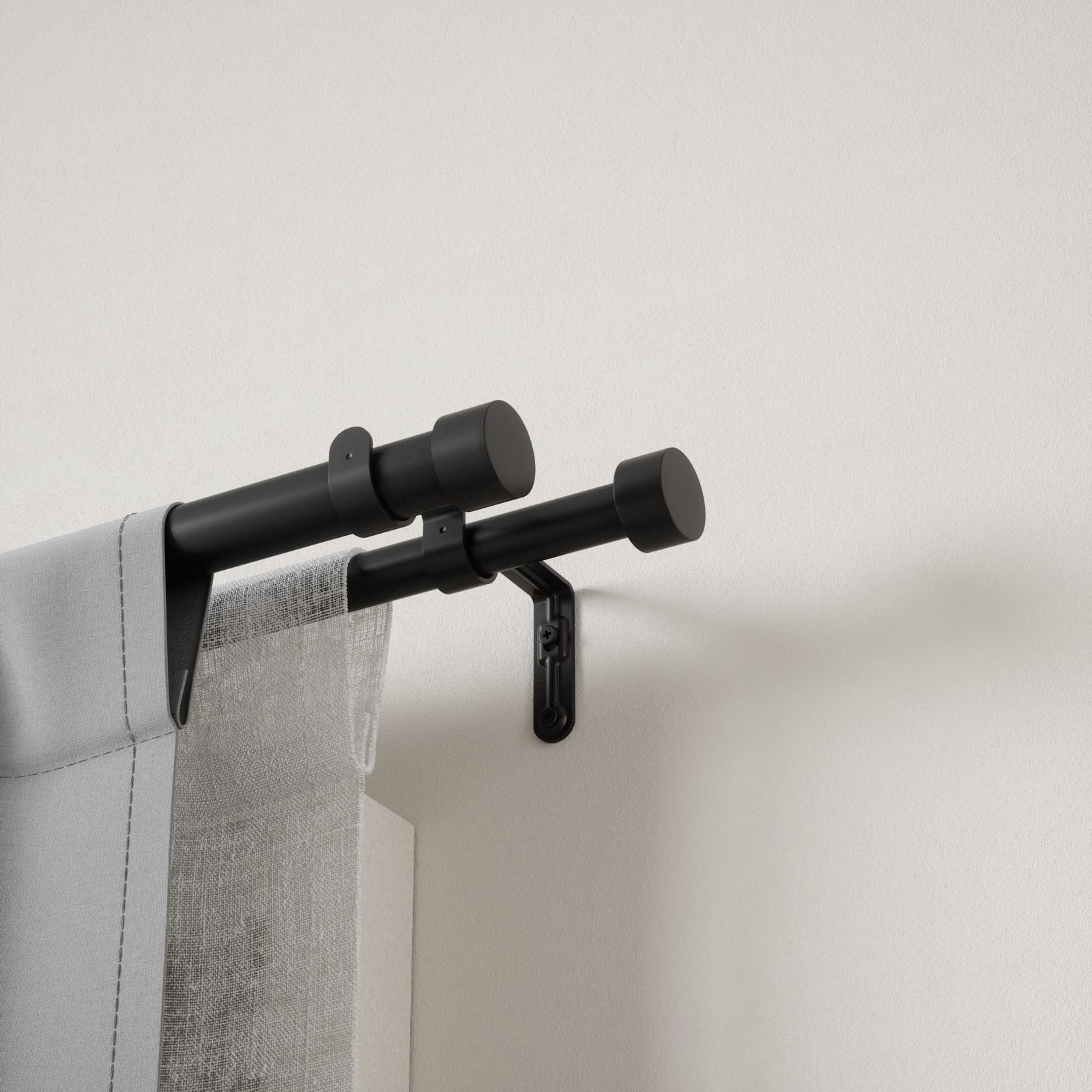Cappa Double Curtain Rod