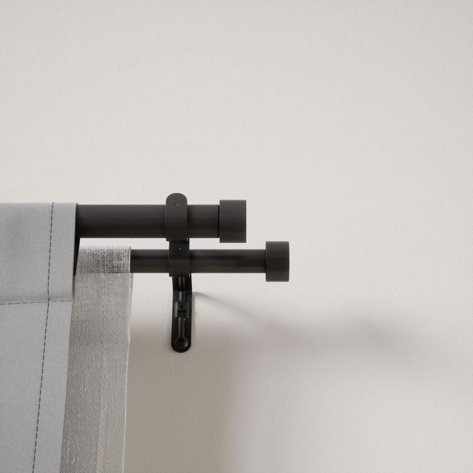 Cappa Double Curtain Rod 5 Cappa Double Curtain Rod
