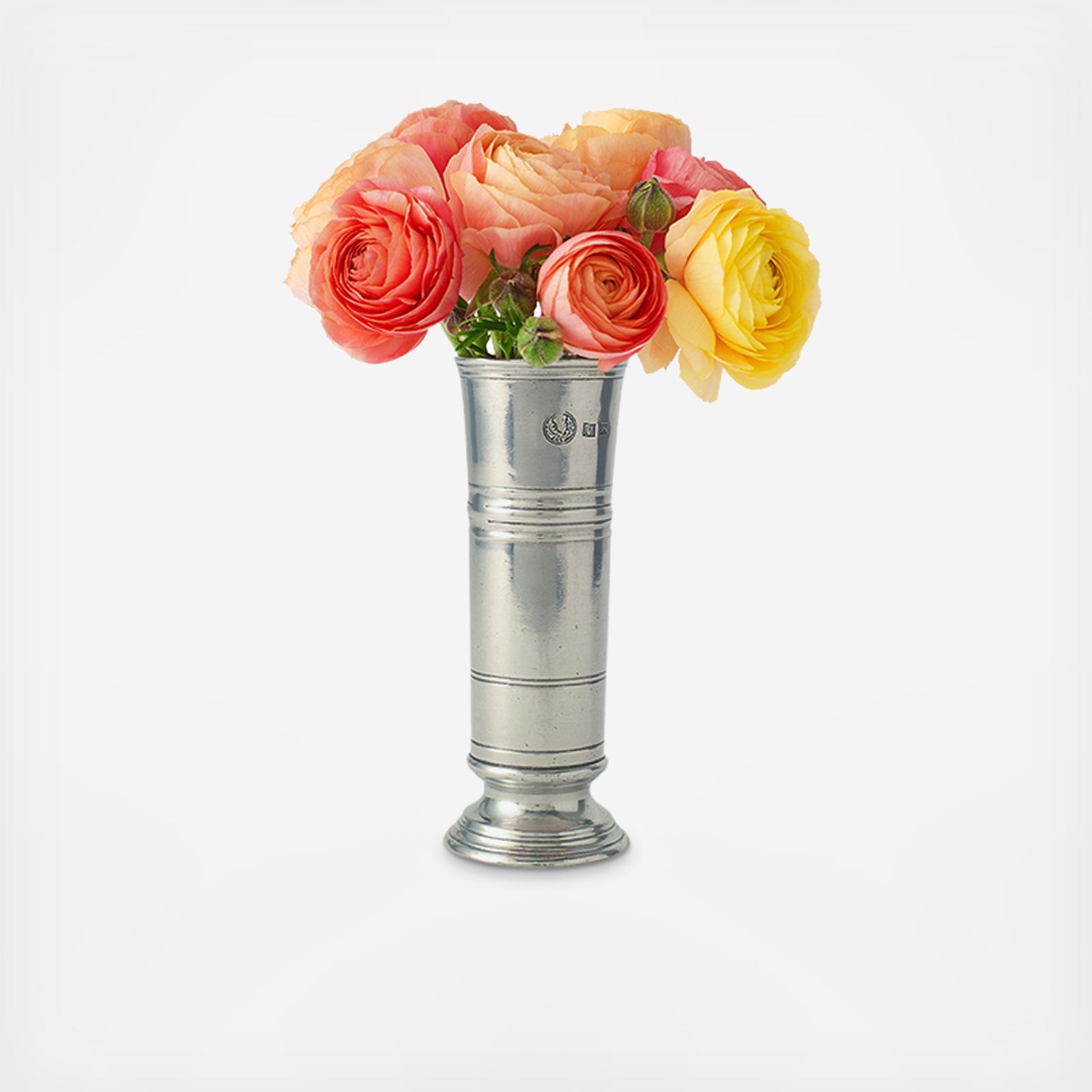 Footed Cylinder Vase 13 Footed Cylinder Vase