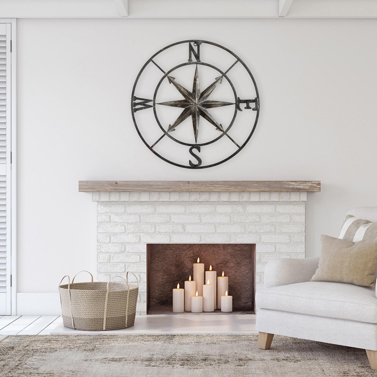 Metal Compass Wall Decor 17 Metal Compass Wall Decor