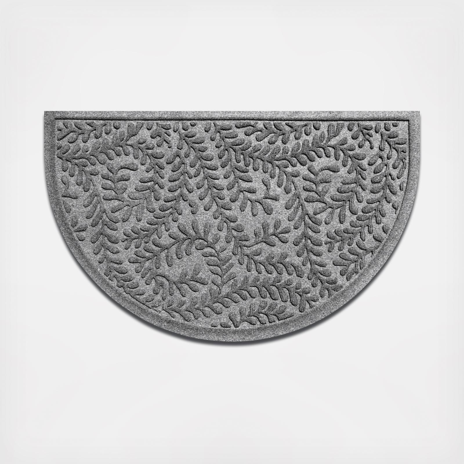 WaterHog Boxwood Indoor/Outdoor Half Round Door Mat