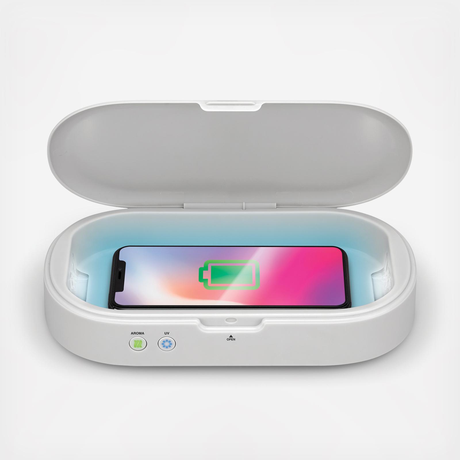 UV LED Sanitizer with Aromatherapy & Wireless Charging 3 UV LED Sanitizer with Aromatherapy & Wireless Charging