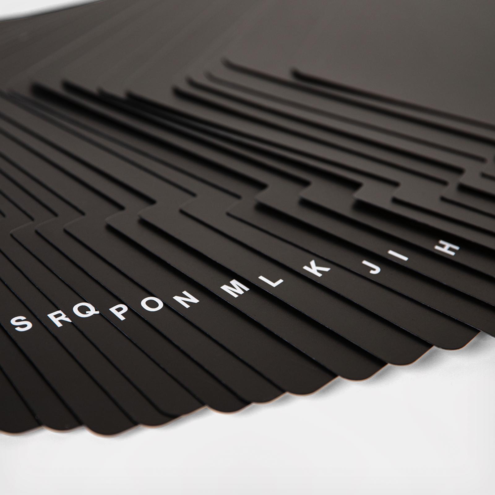 A-Z Vinyl Dividers