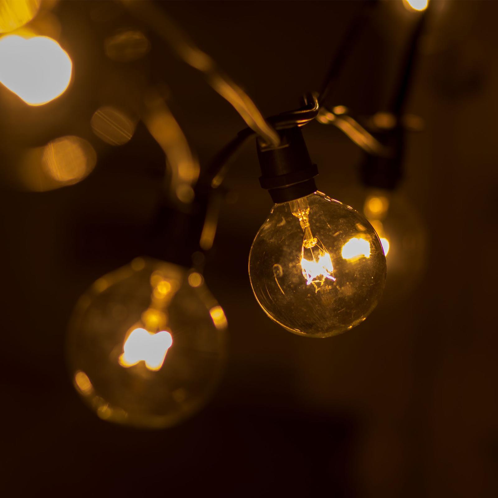 14' Incandescent String Light with Round Bulbs 11 14' Incandescent String Light with Round Bulbs