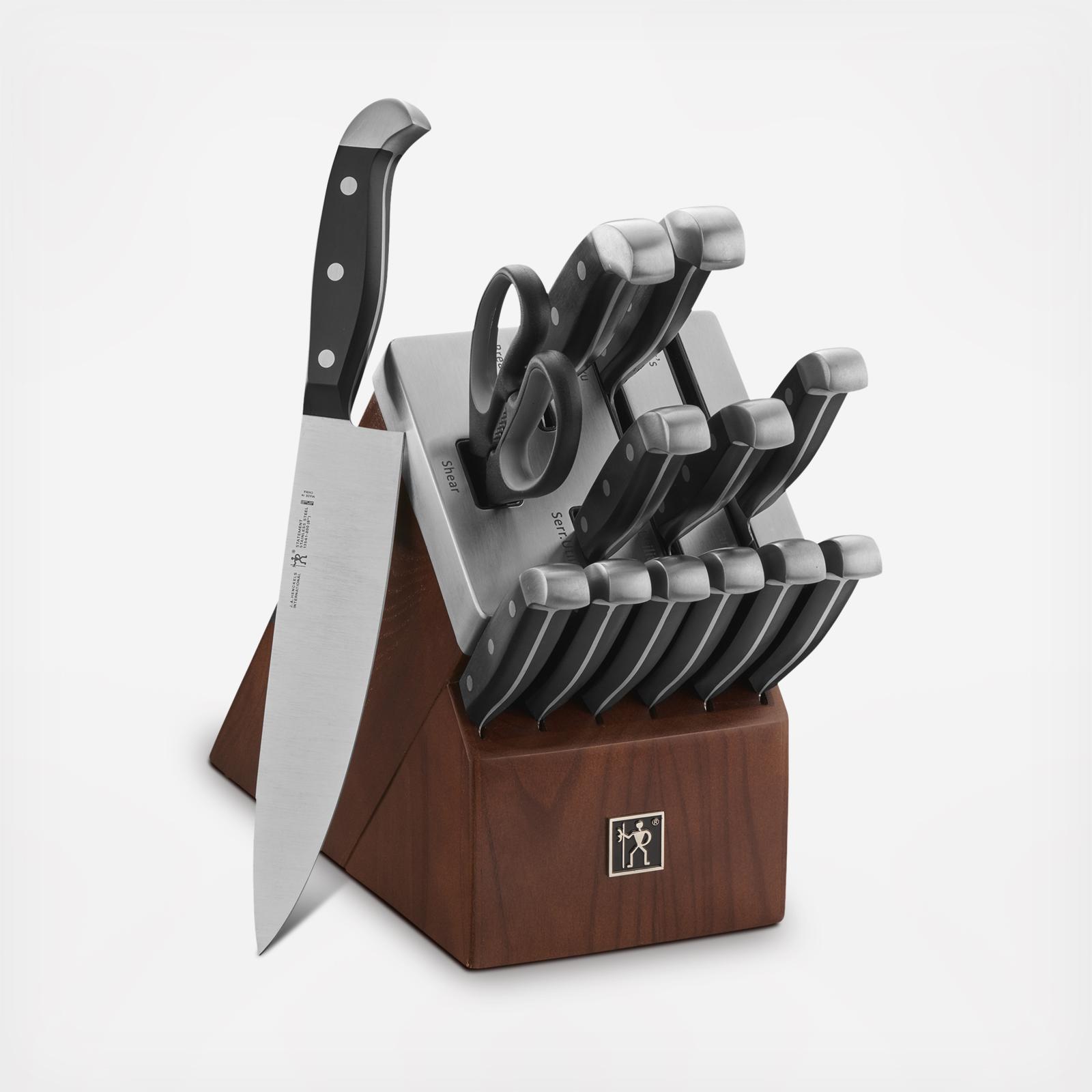 Statement 14-Piece Self-Sharpening Knife Block Set 2 Statement 14-Piece Self-Sharpening Knife Block Set