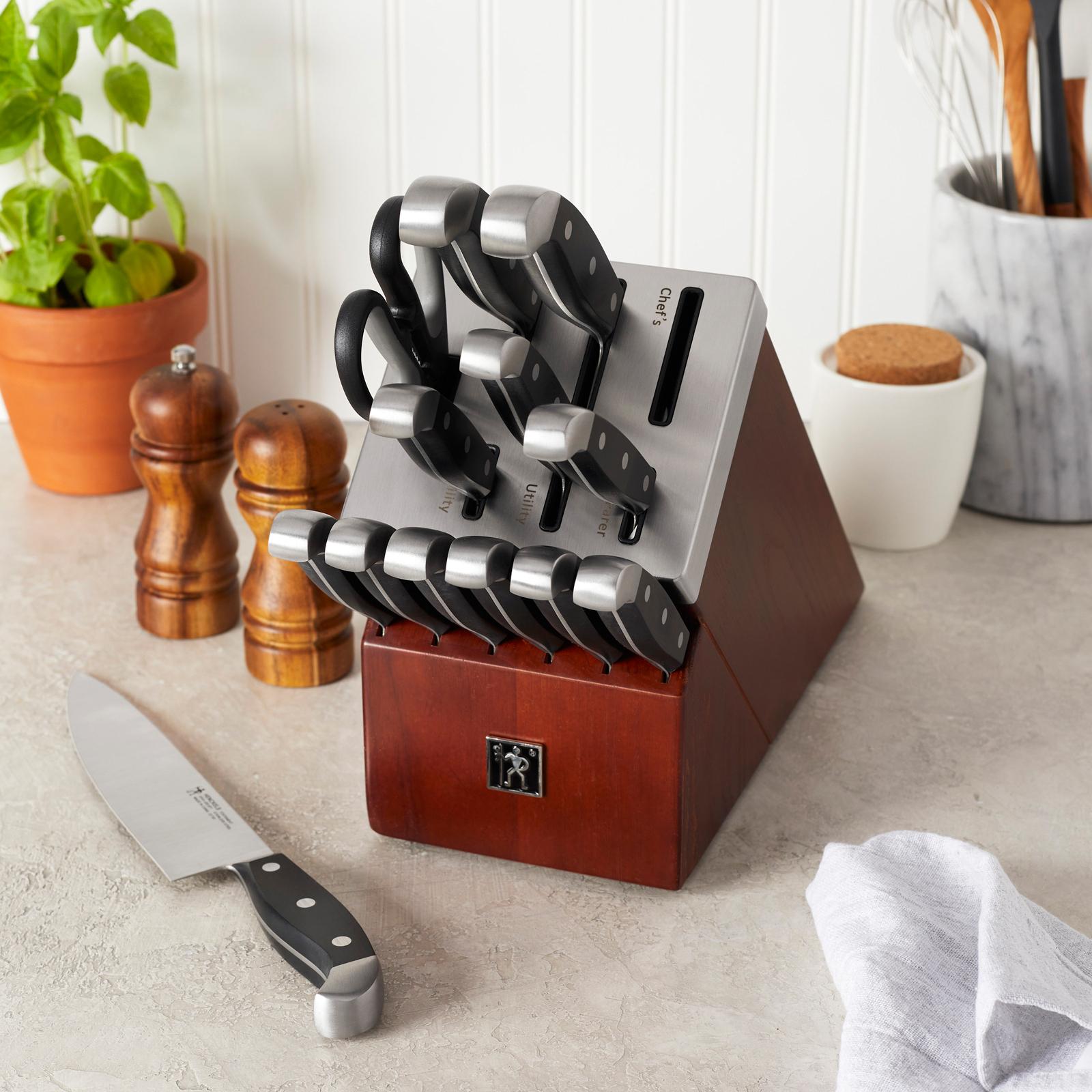 Statement 14-Piece Self-Sharpening Knife Block Set 3 Statement 14-Piece Self-Sharpening Knife Block Set