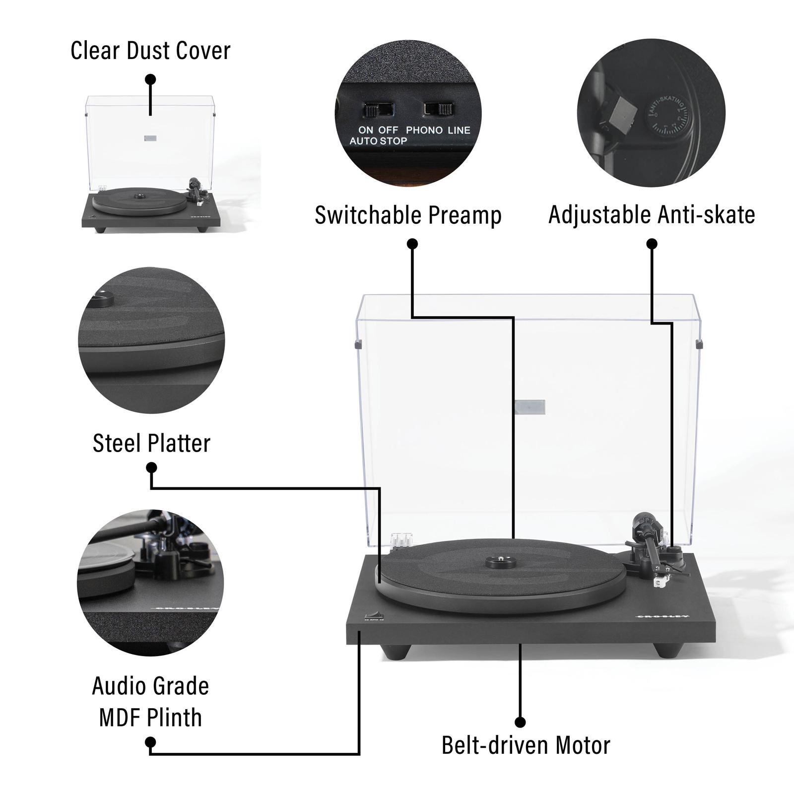 C Series Record Player With Speaker 6 C Series Record Player With Speaker