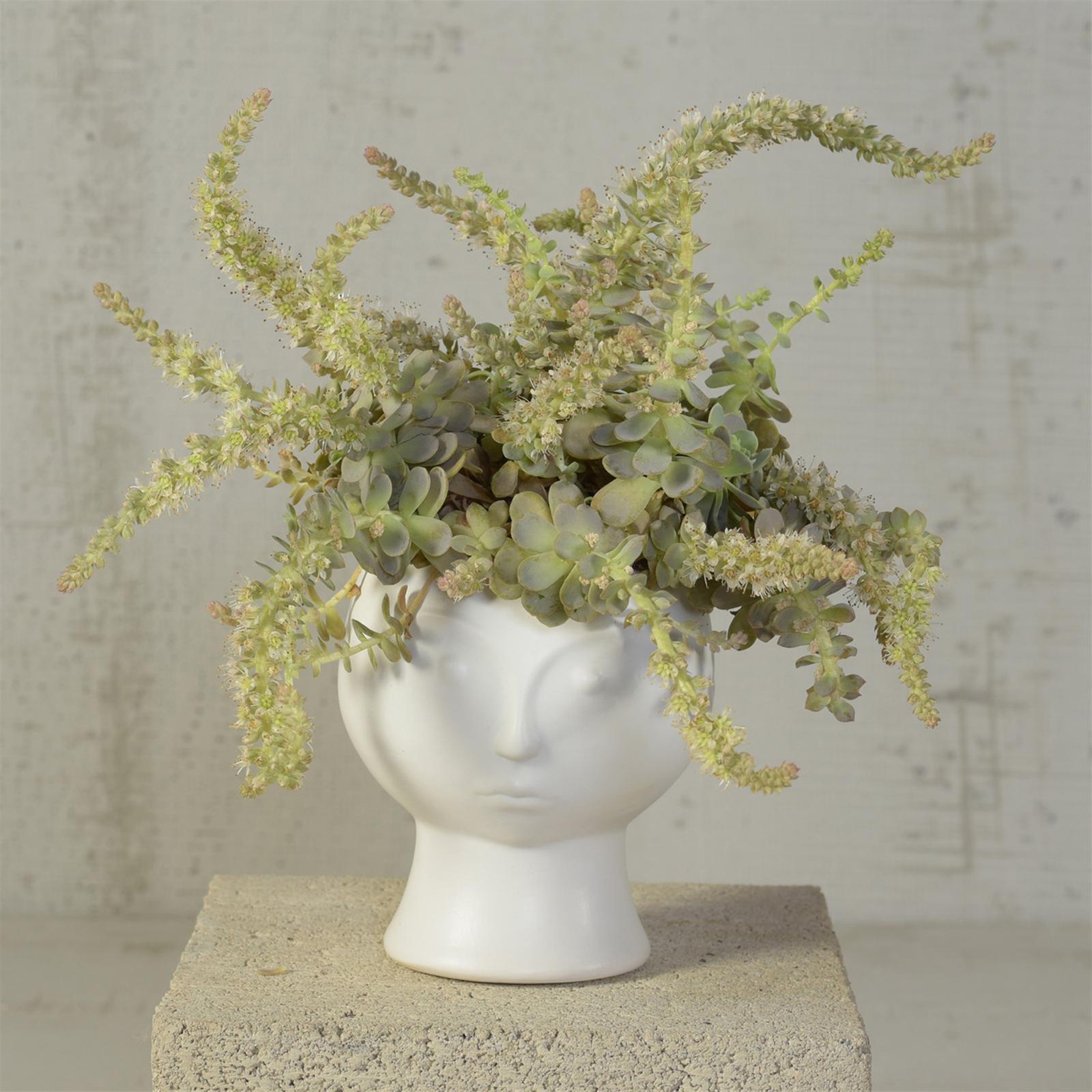 Rory Ceramic Face Vase, Set of 2 7 Rory Ceramic Face Vase, Set of 2