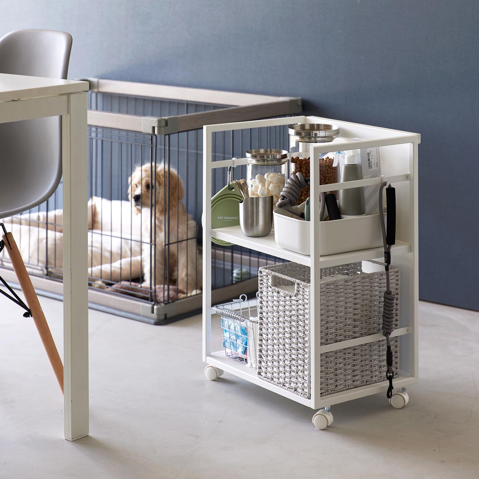 Tower 2-Tier Hideaway Storage Cart 1 Tower 2-Tier Hideaway Storage Cart